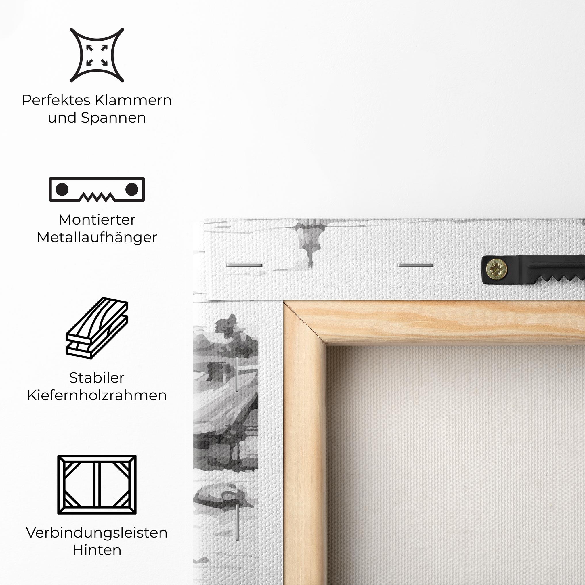 Leinwandbild Farm Grey Ink mockup 5