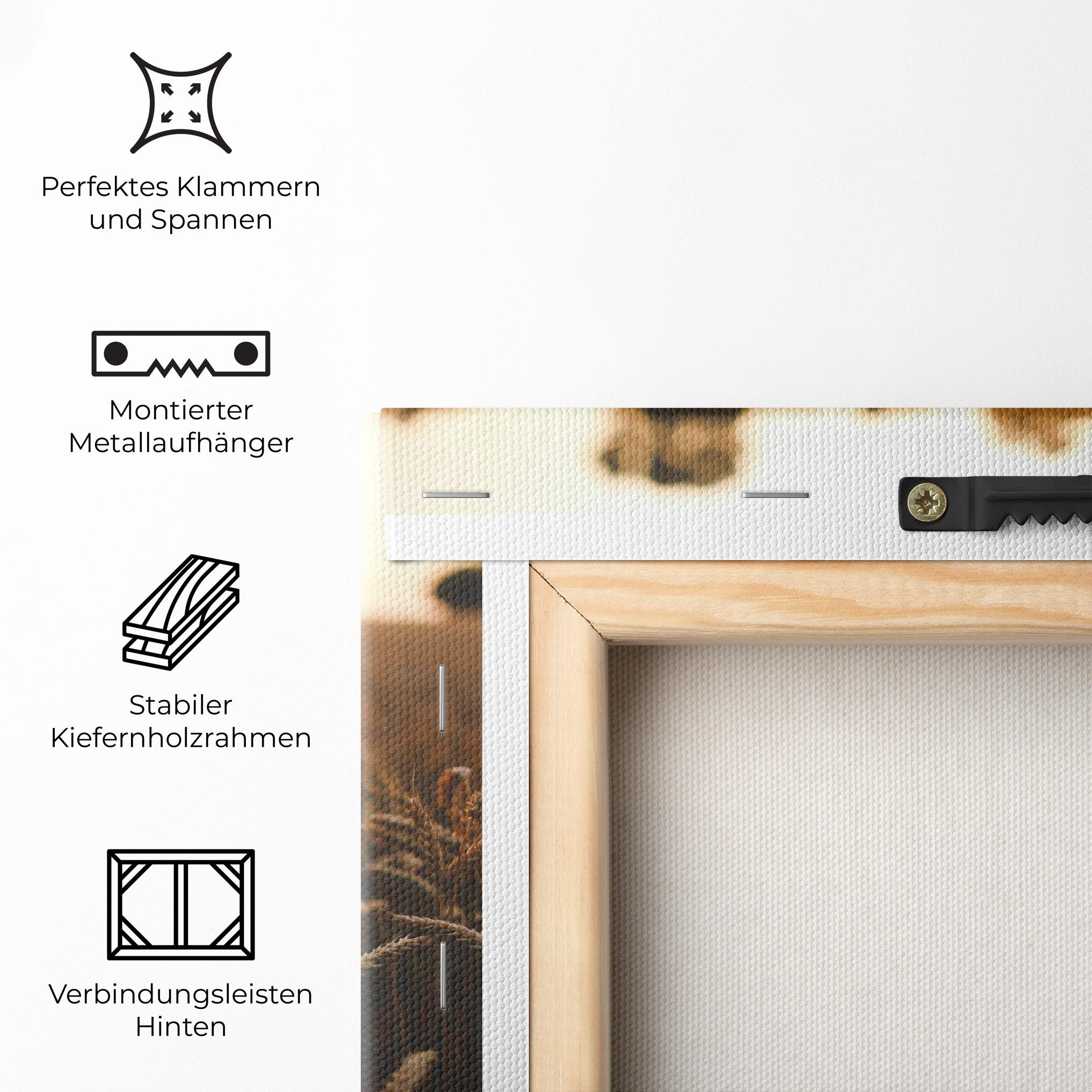 Leinwandbild Wheat Sunrise mockup 5