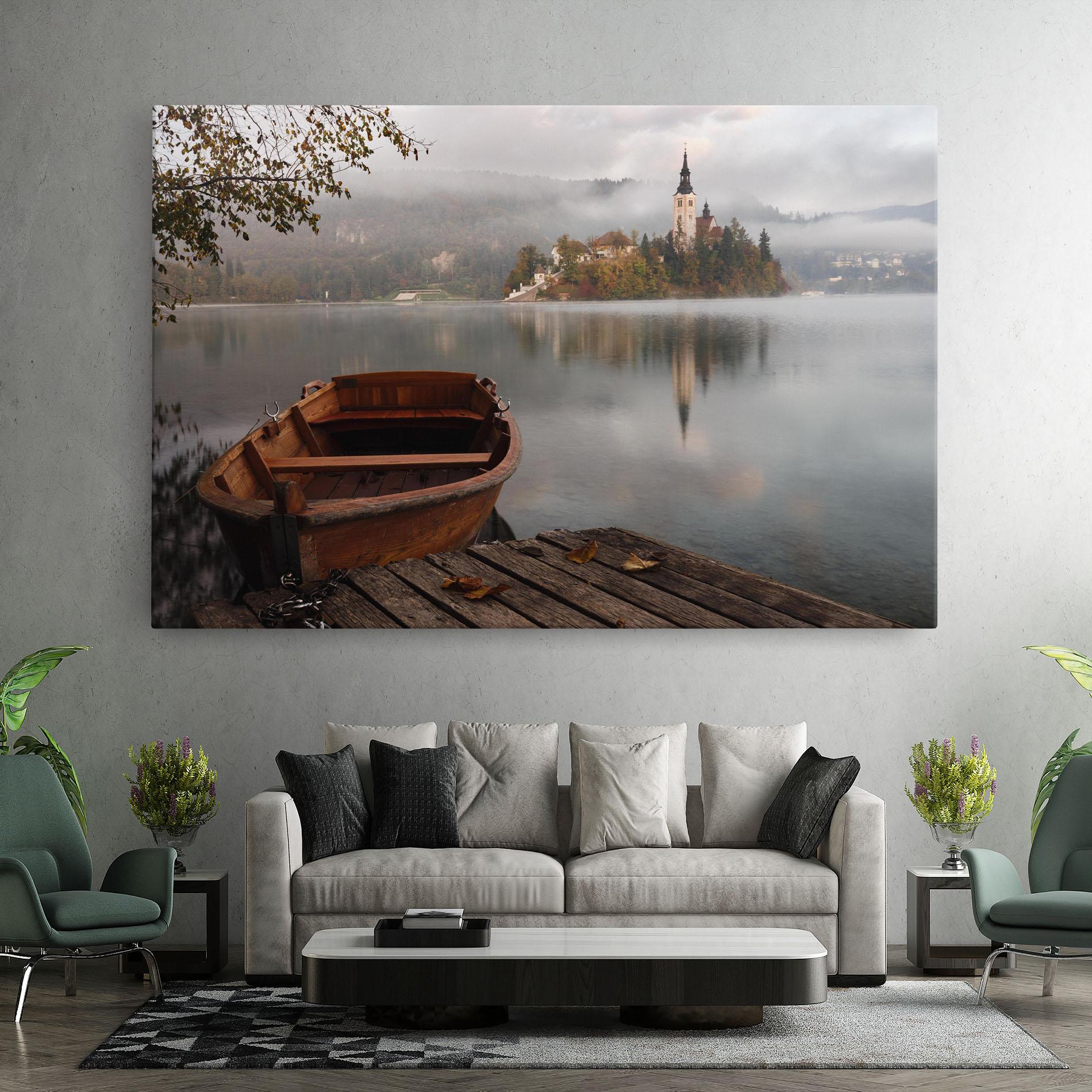 Leinwandbild Lake Church mockup 7