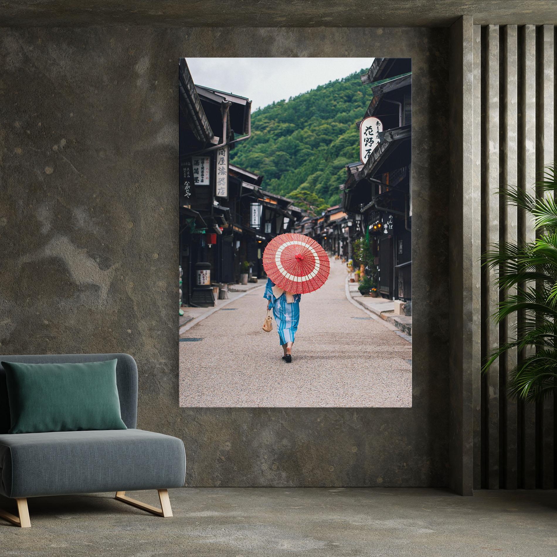 Leinwandbild China Roads mockup 7