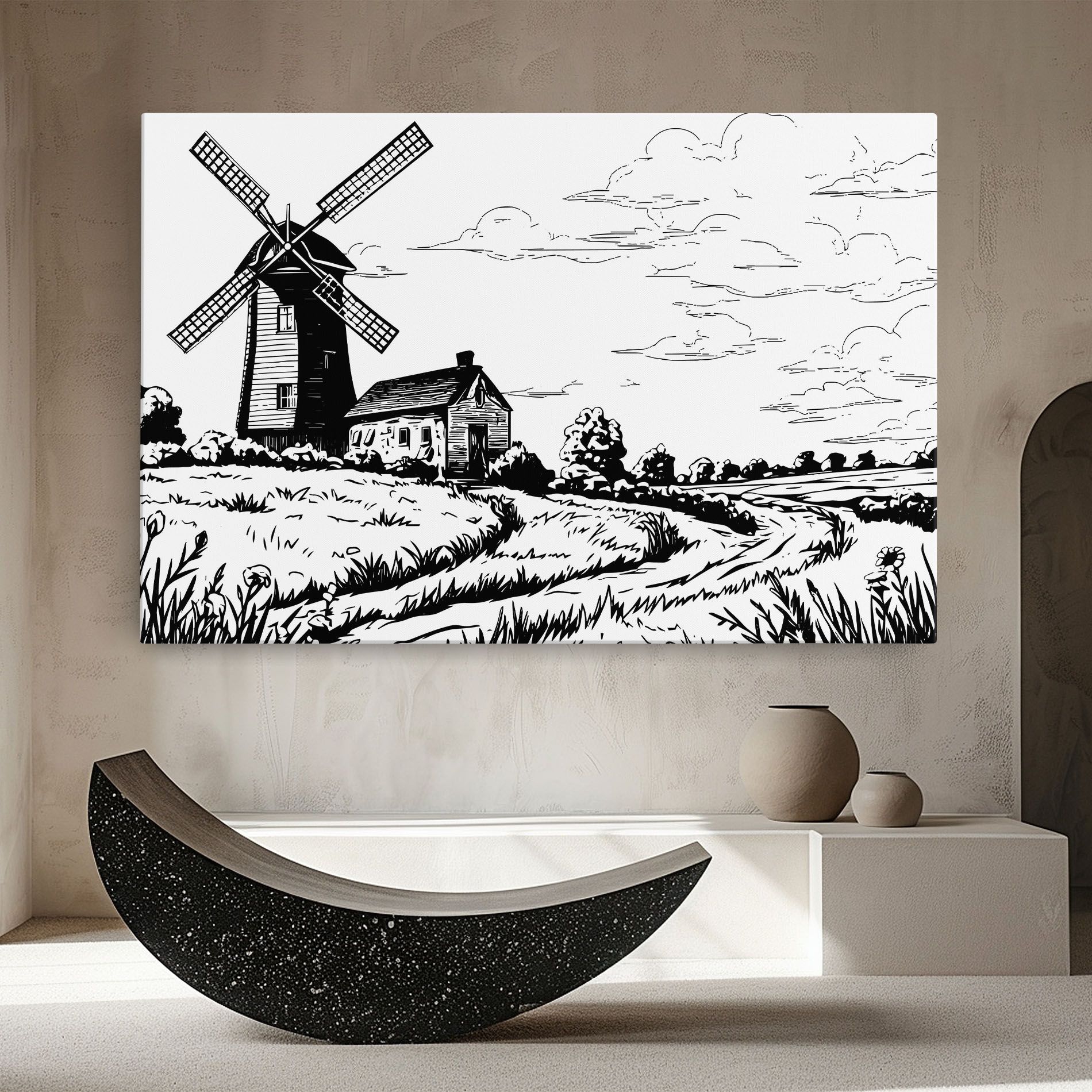 Black Line Wheat mockup 8