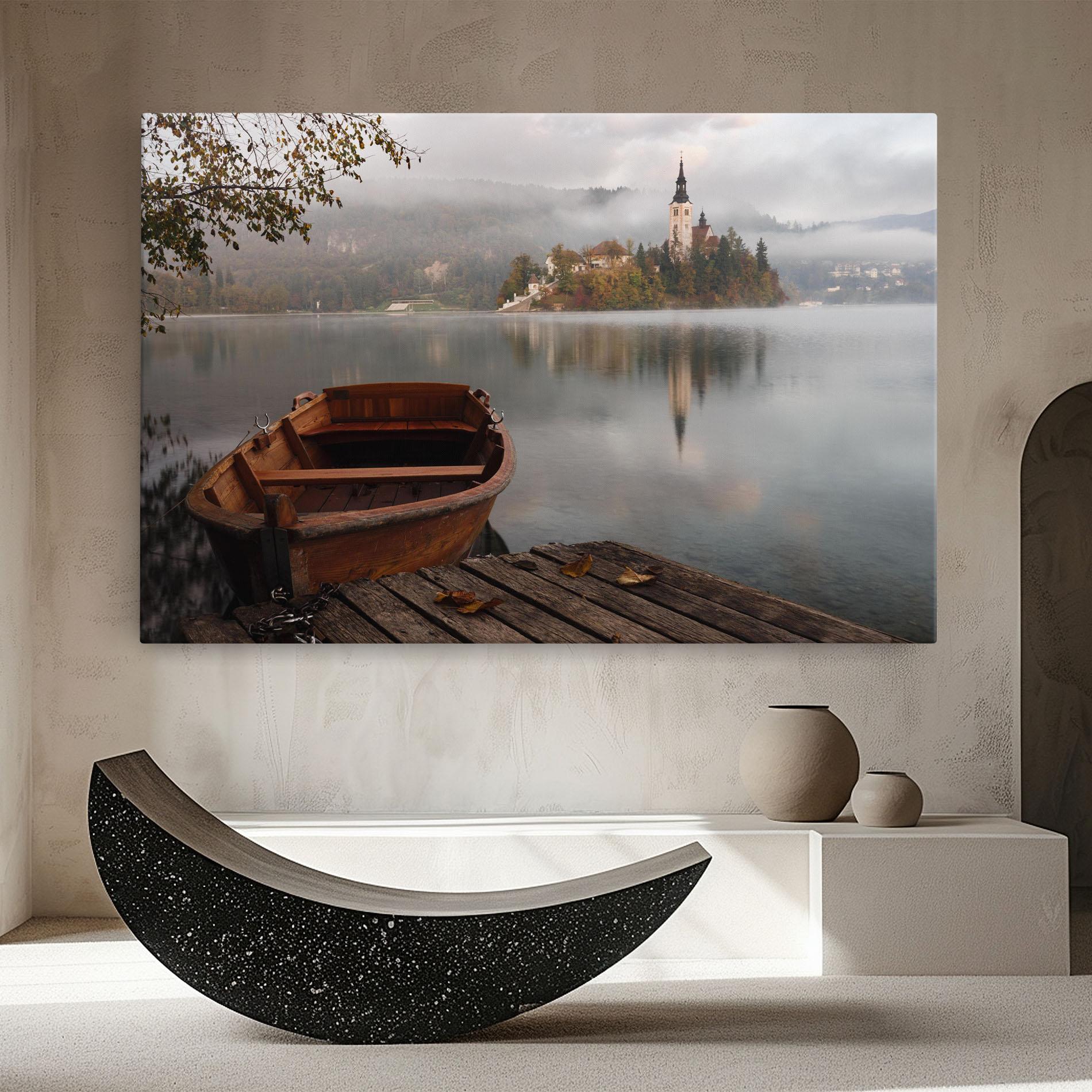 Leinwandbild Lake Church mockup 8