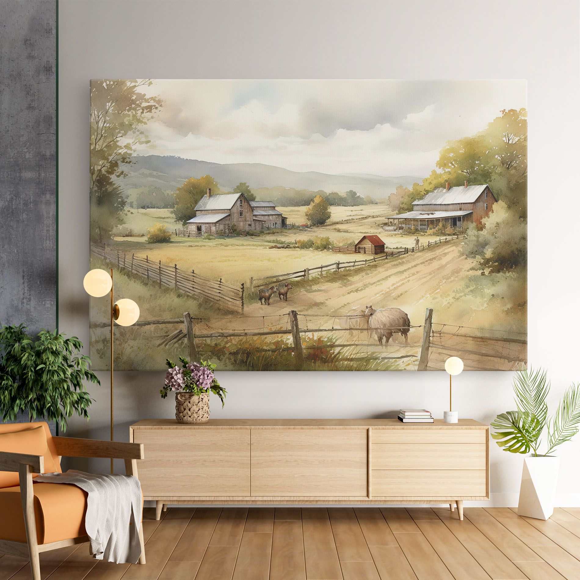 Rural Field mockup 9