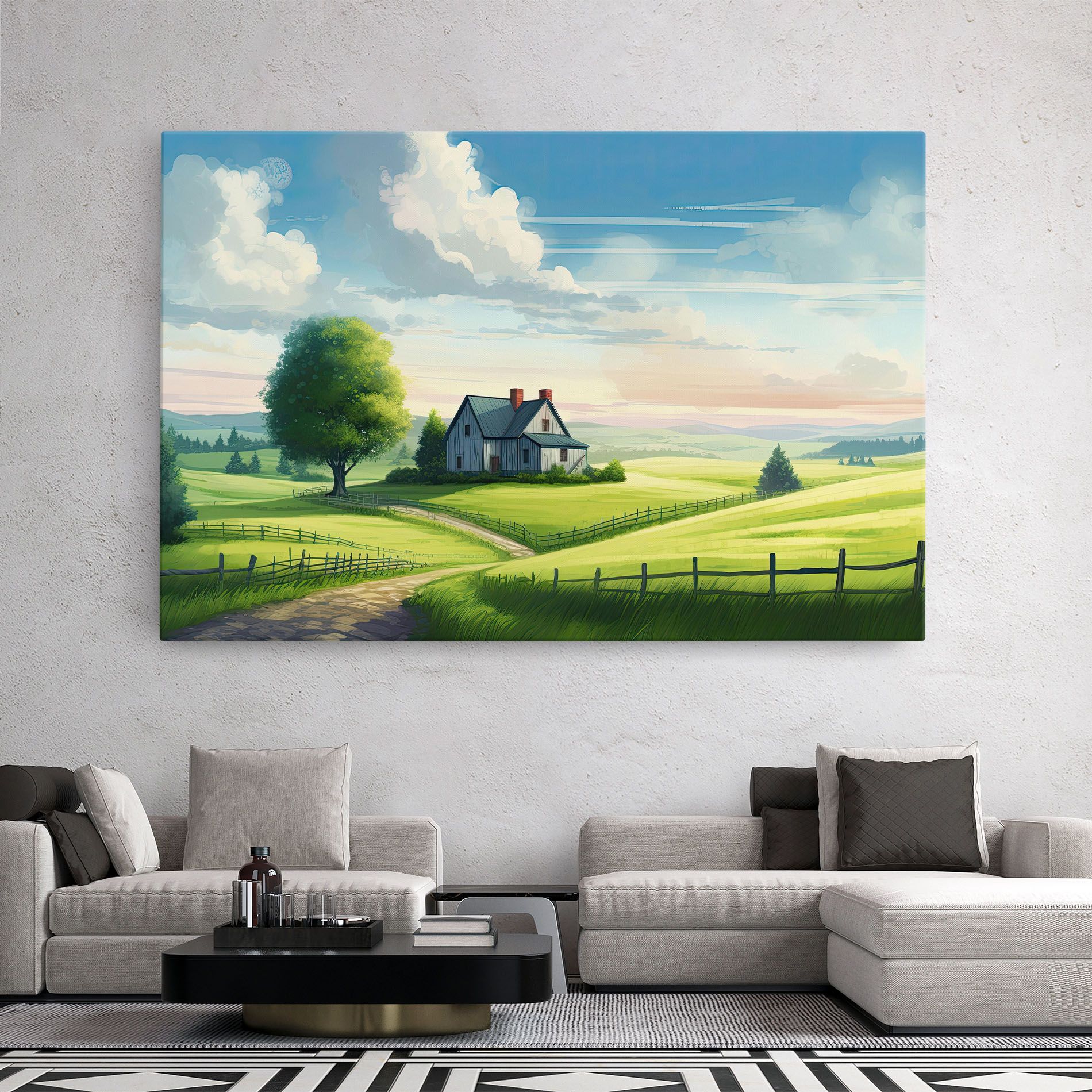 Calming Rural View mockup 2