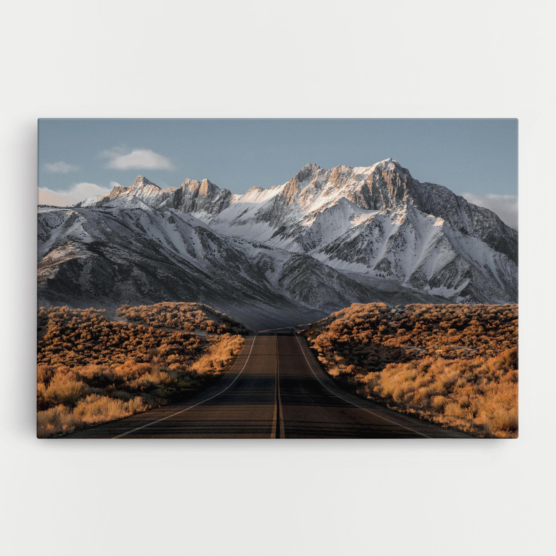 Leinwandbild Autumn Mountain View mockup 0