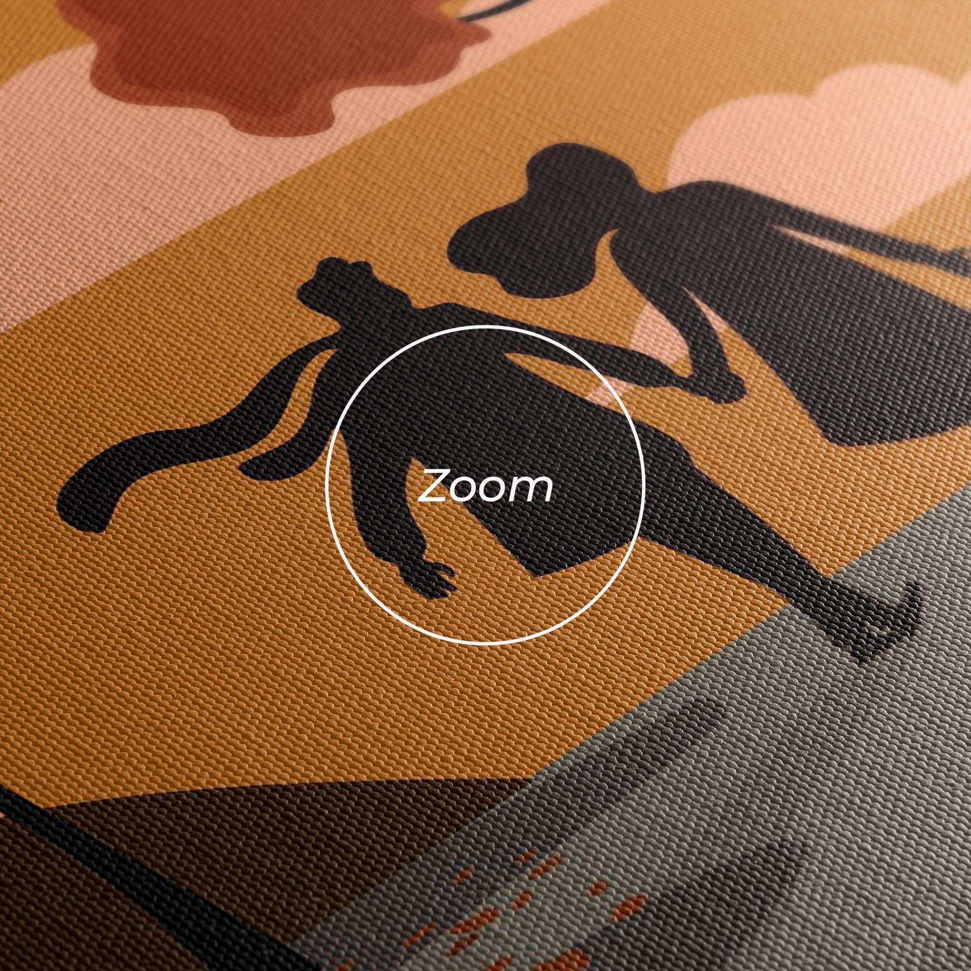 Leinwandbild Autumn Couple mockup 3