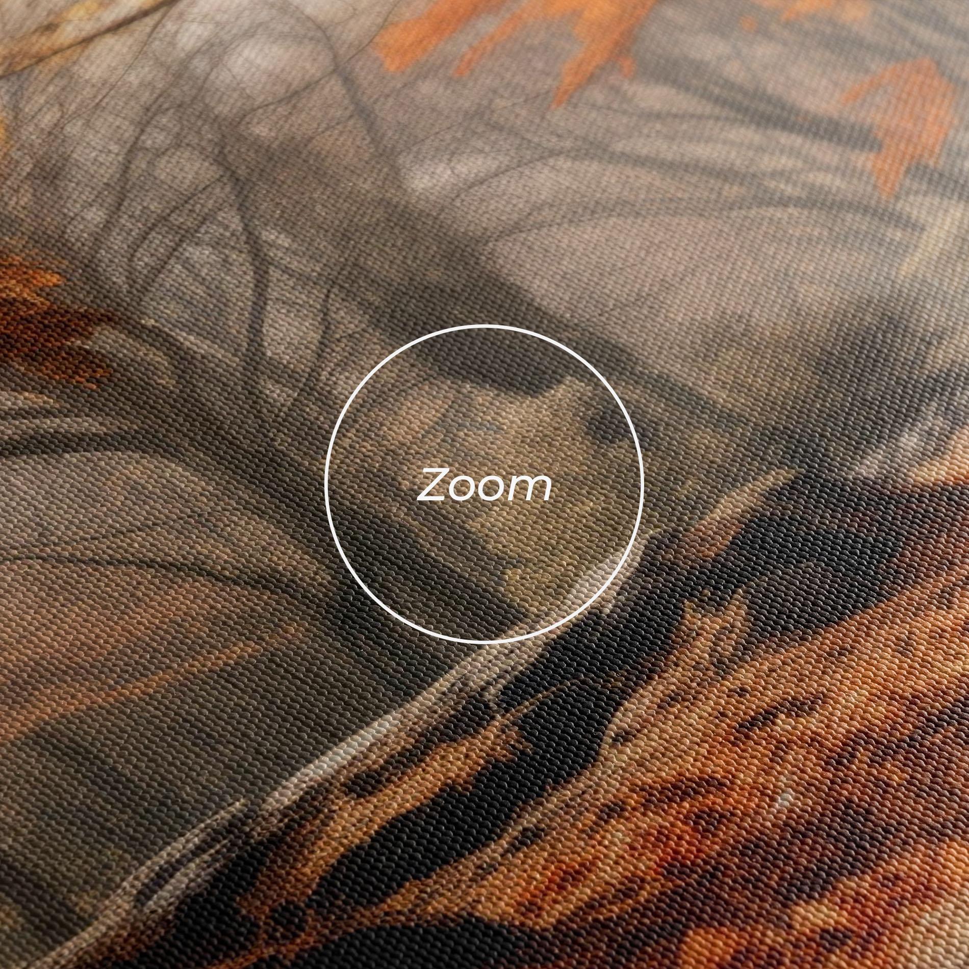 Leinwandbild Autumn Forest mockup 3