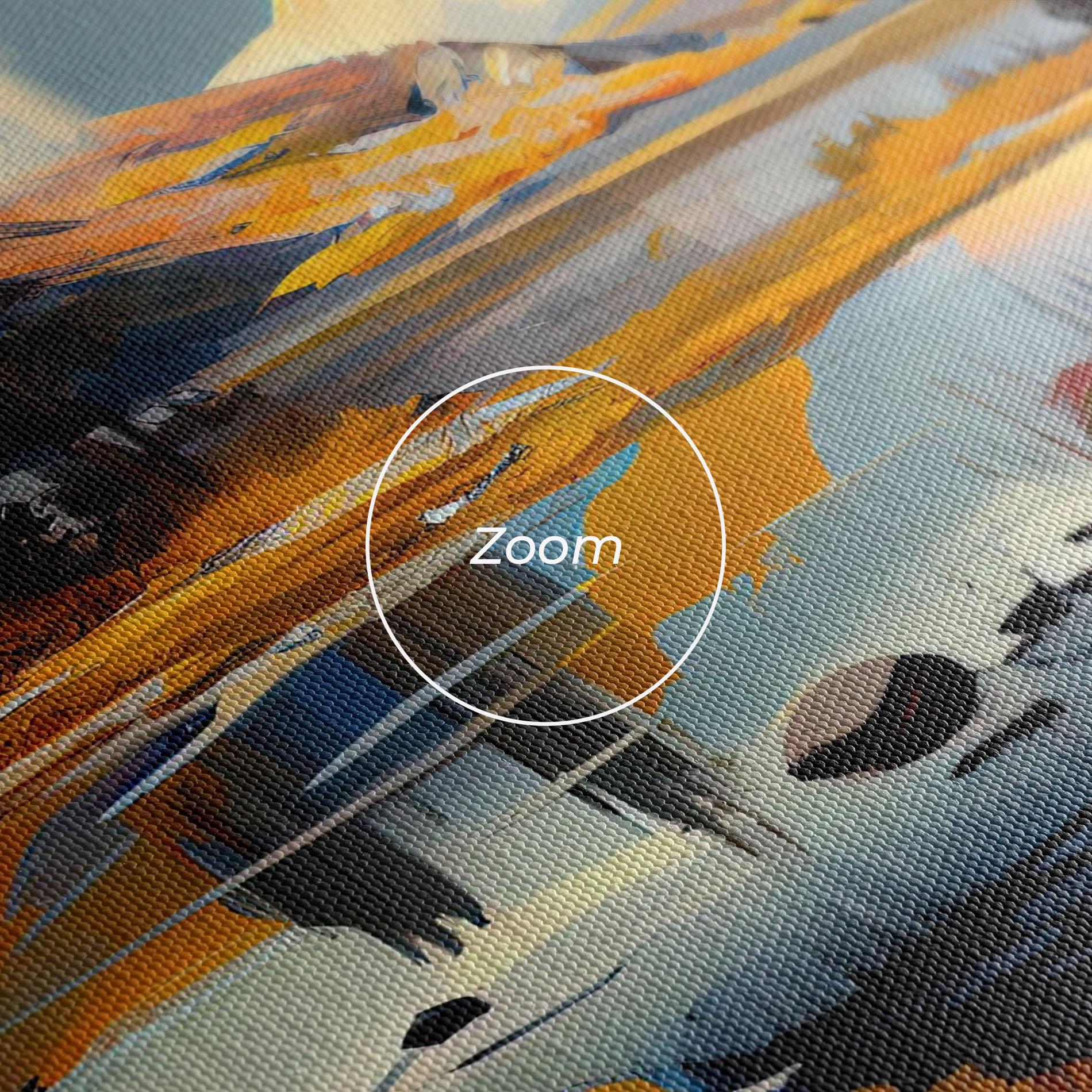 Leinwandbild Autumn Landscape mockup 3