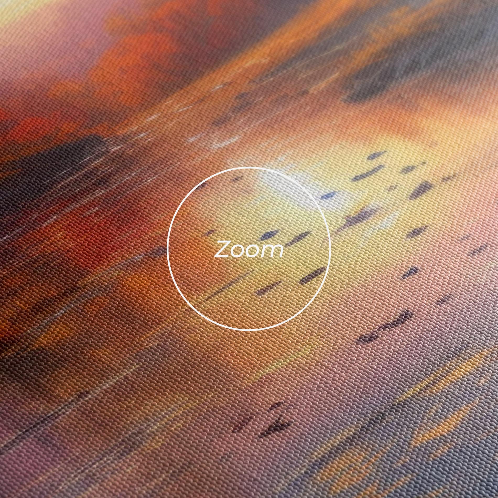 Leinwandbild Autumn Sunset mockup 3