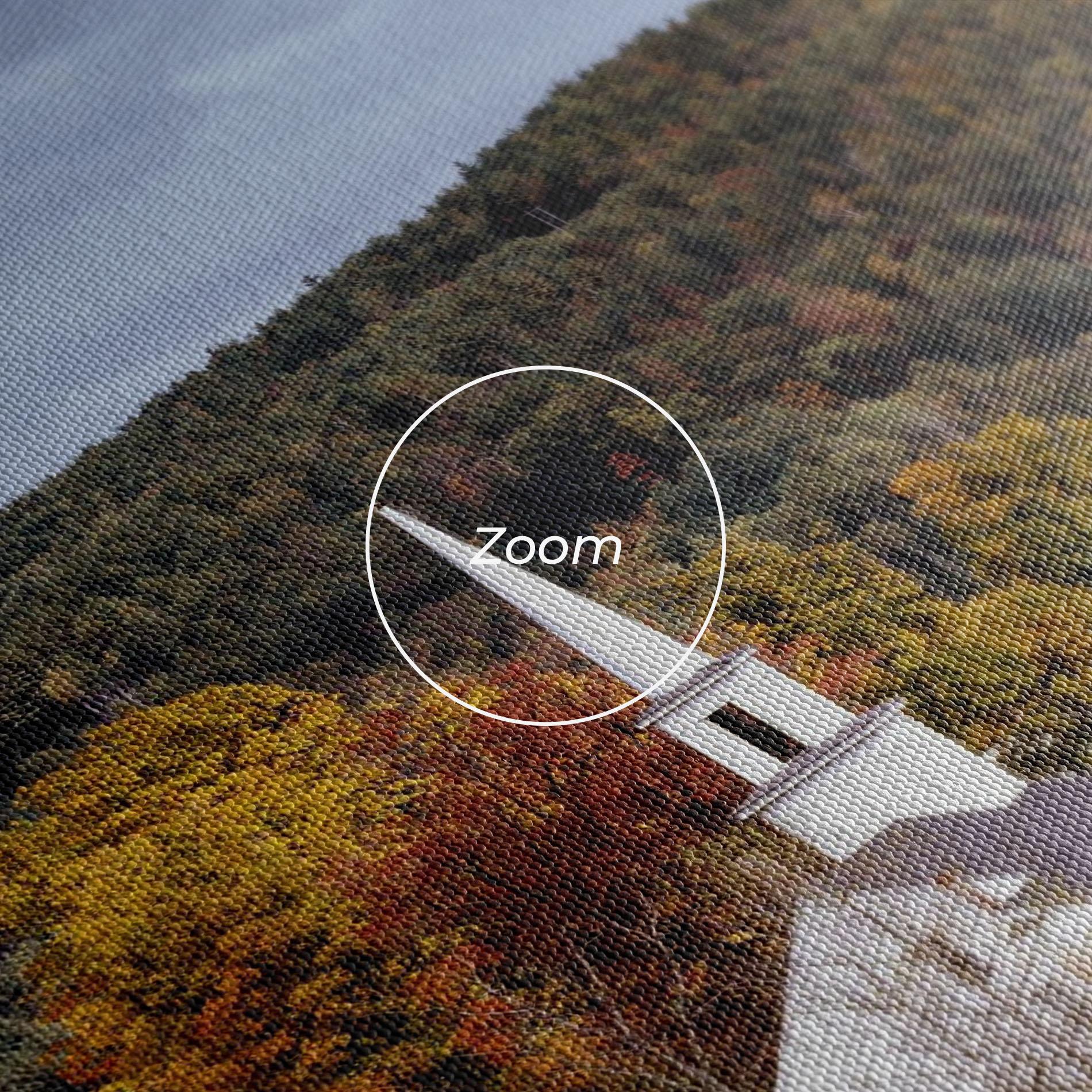 Leinwandbild Autumn Trees mockup 3