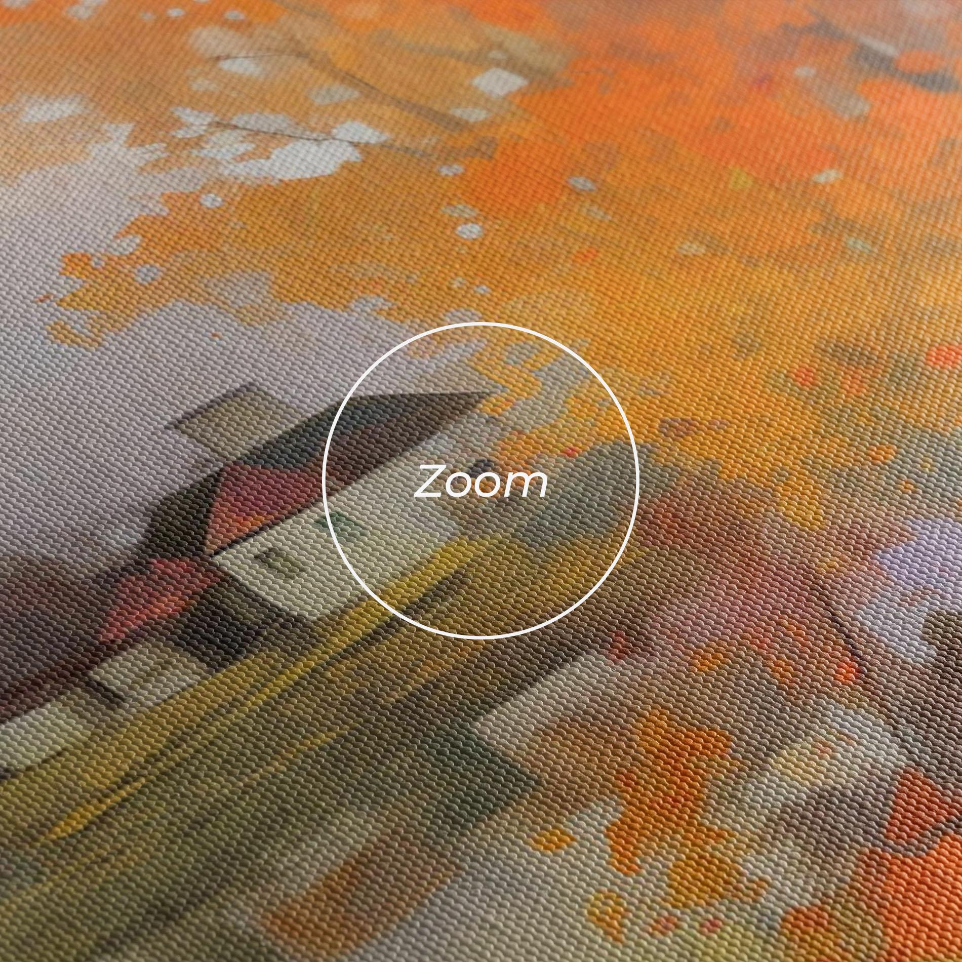 Leinwandbild Autumnal Painting mockup 3