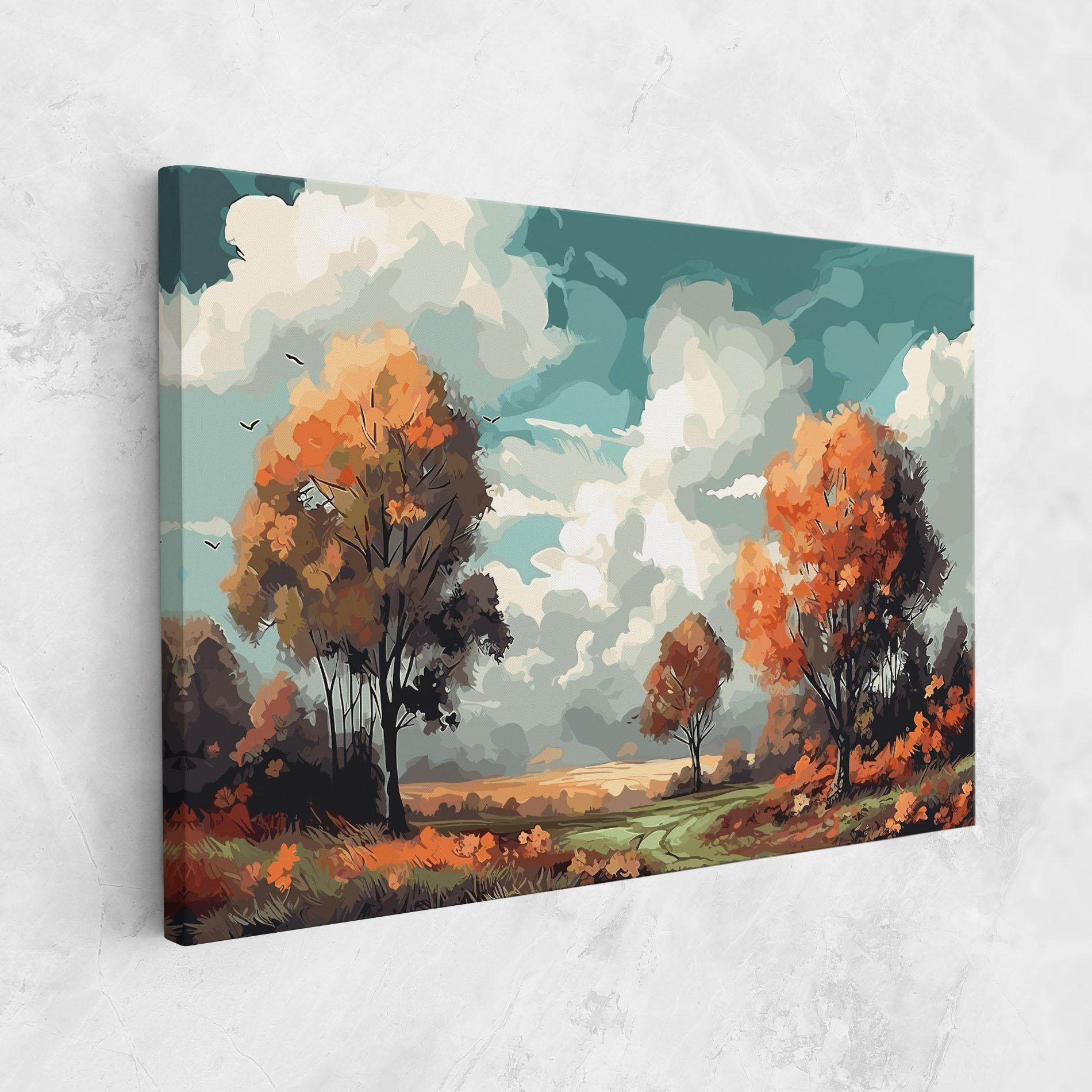 Leinwandbild Autumn Art mockup 1