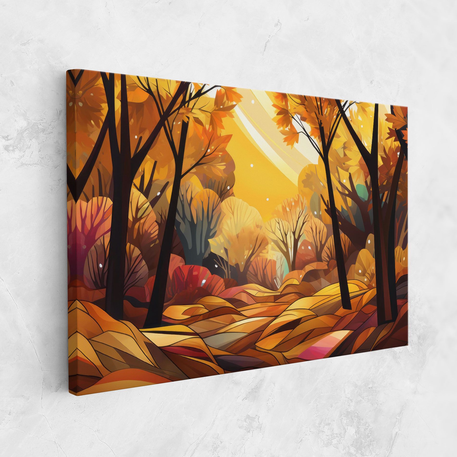 Autumn Forest Art mockup 1