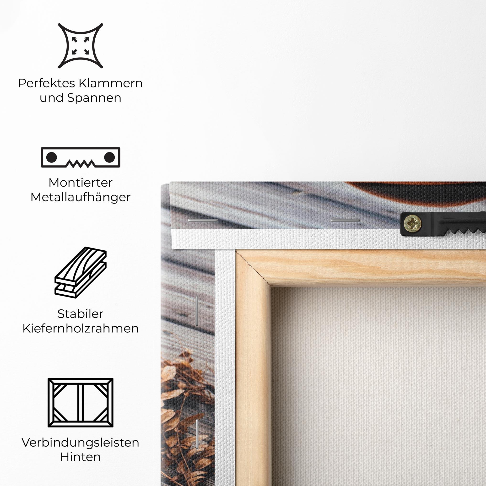 Leinwandbild Autumn Coffee Vibe mockup 5