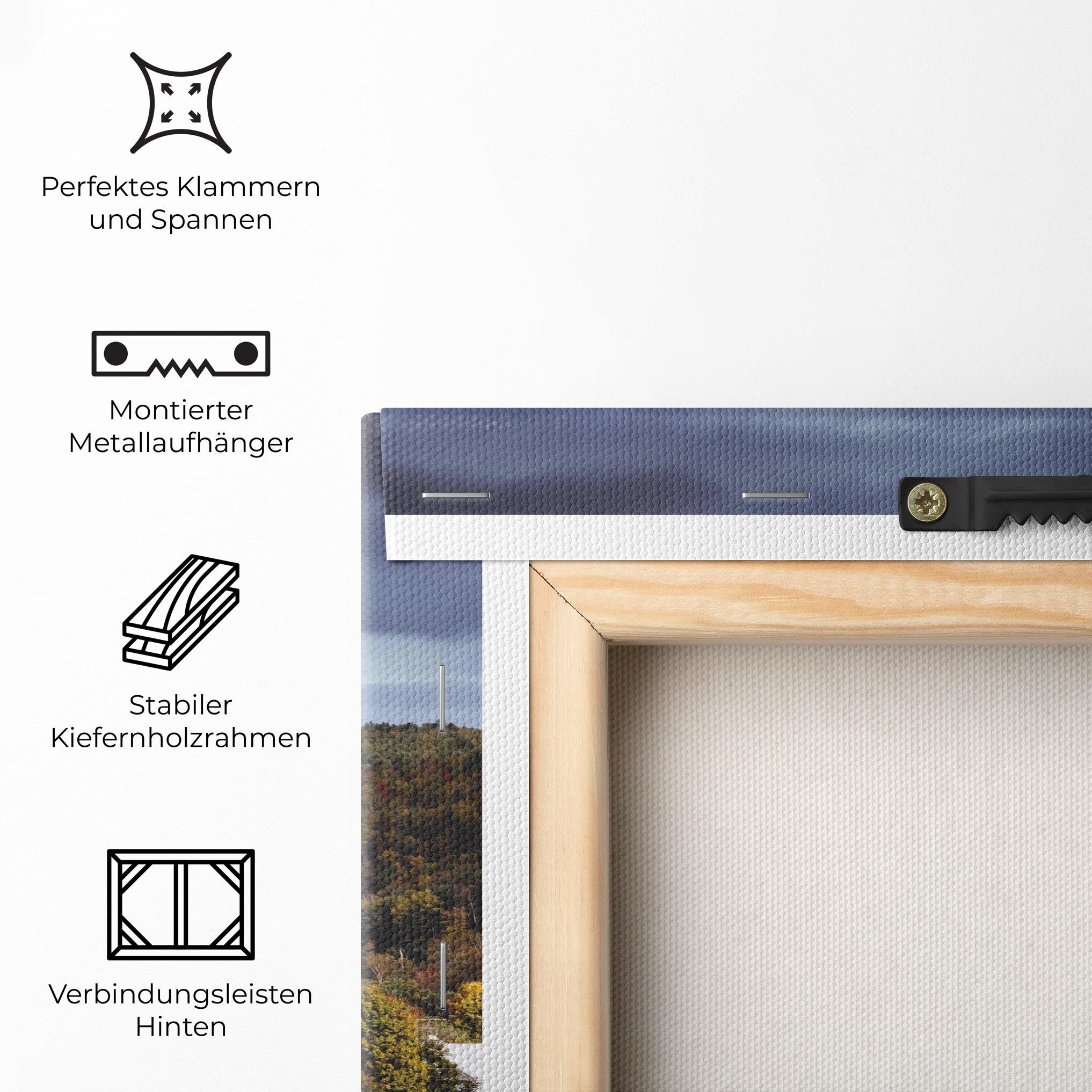 Leinwandbild Autumn Trees mockup 5