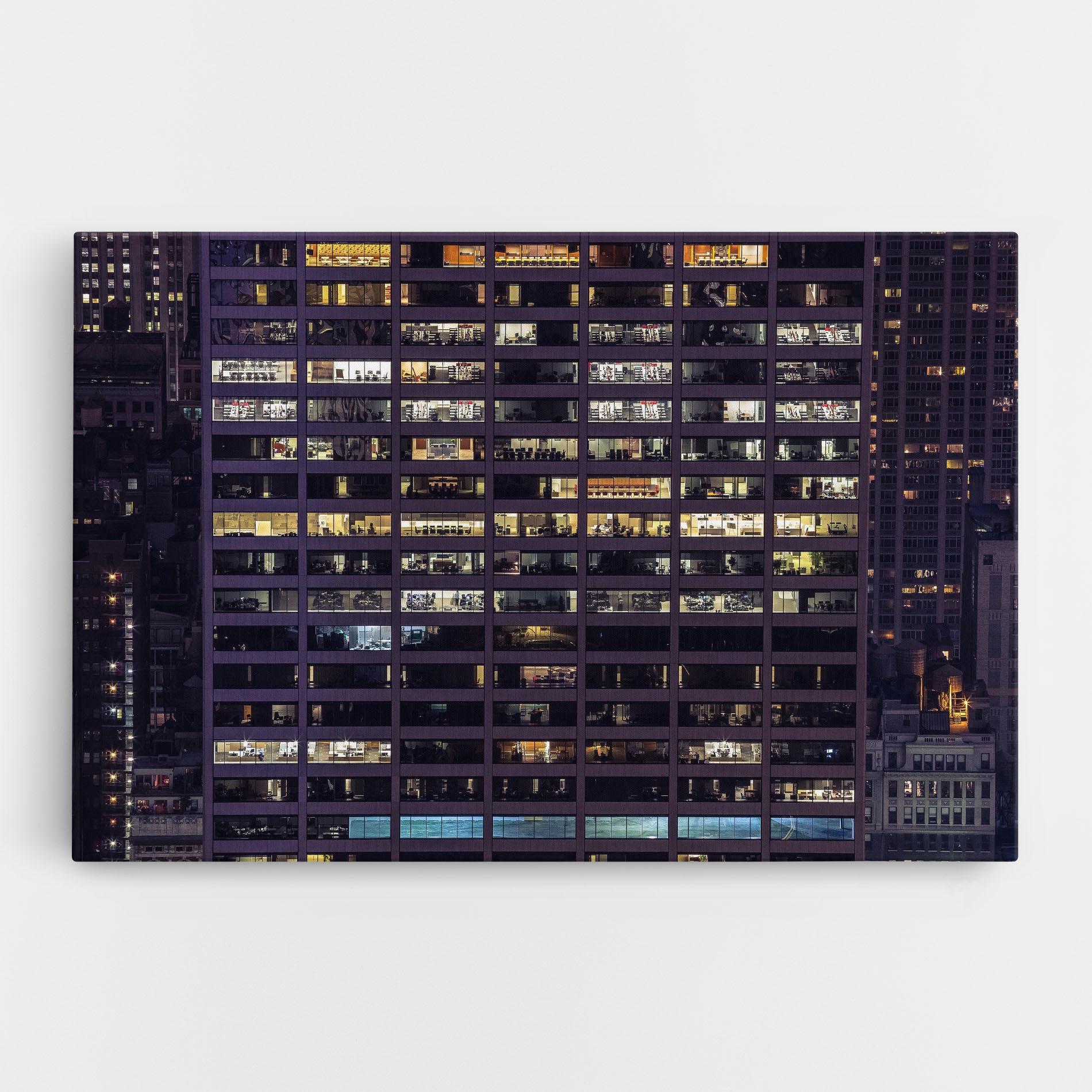 Leinwandbild Building Lights mockup 0