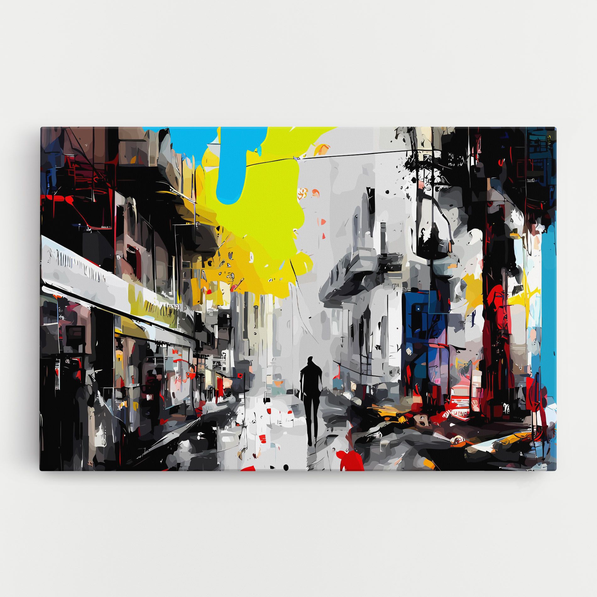 Grunge City Art mockup 0