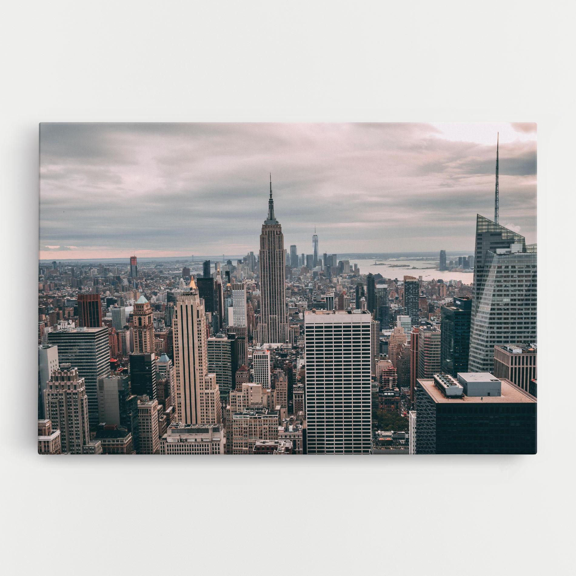 Leinwandbild High View Building mockup 0