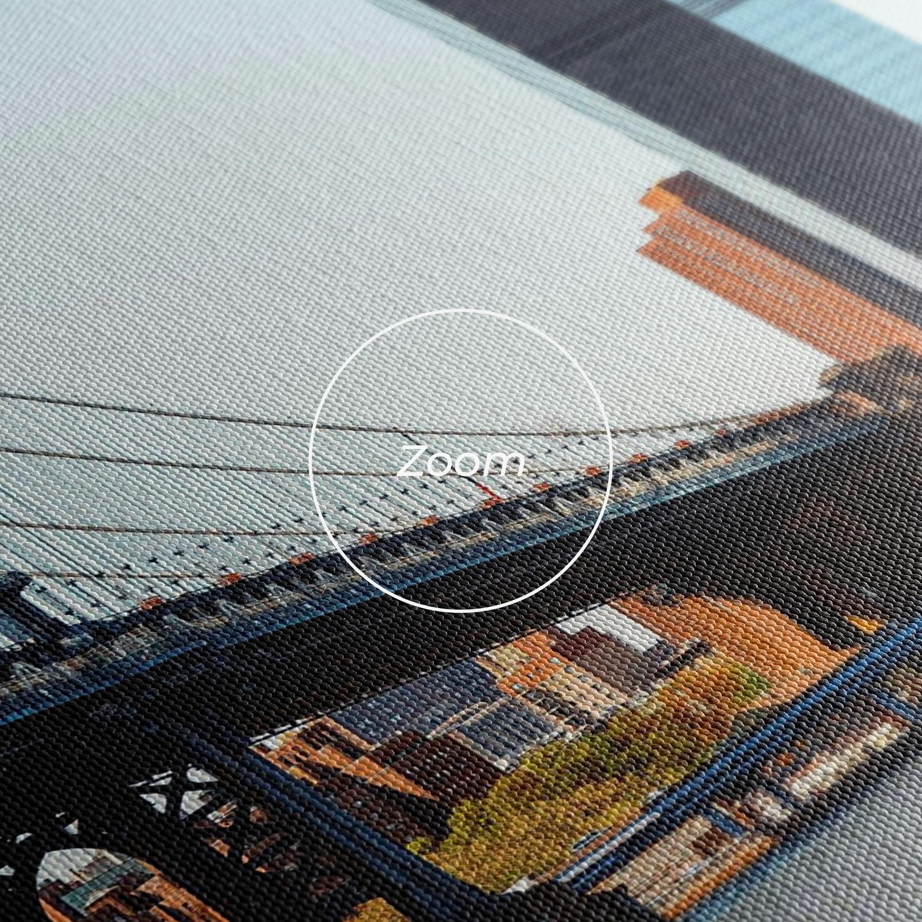 Leinwandbild Big City Bridge mockup 3