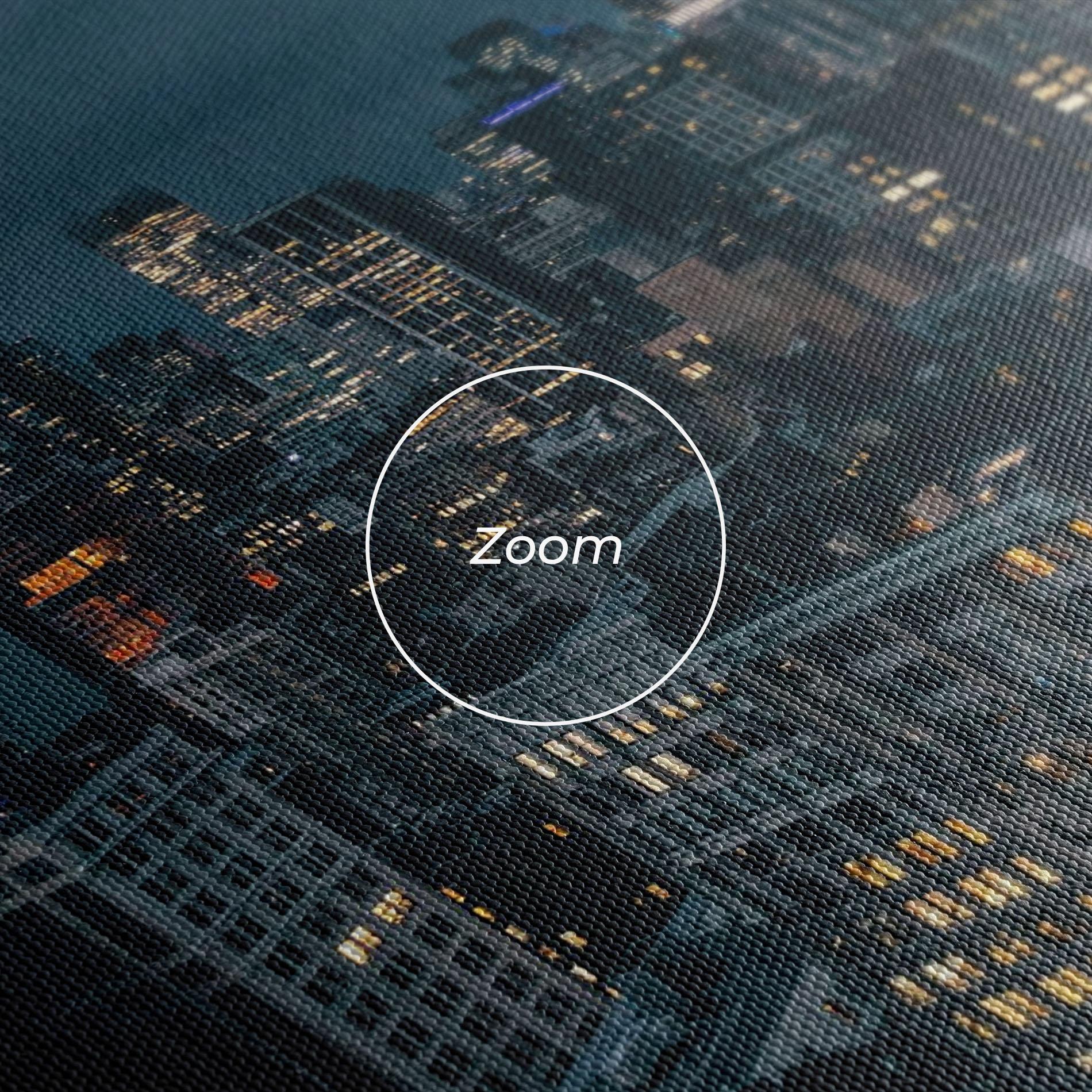 Leinwandbild City Night mockup 3