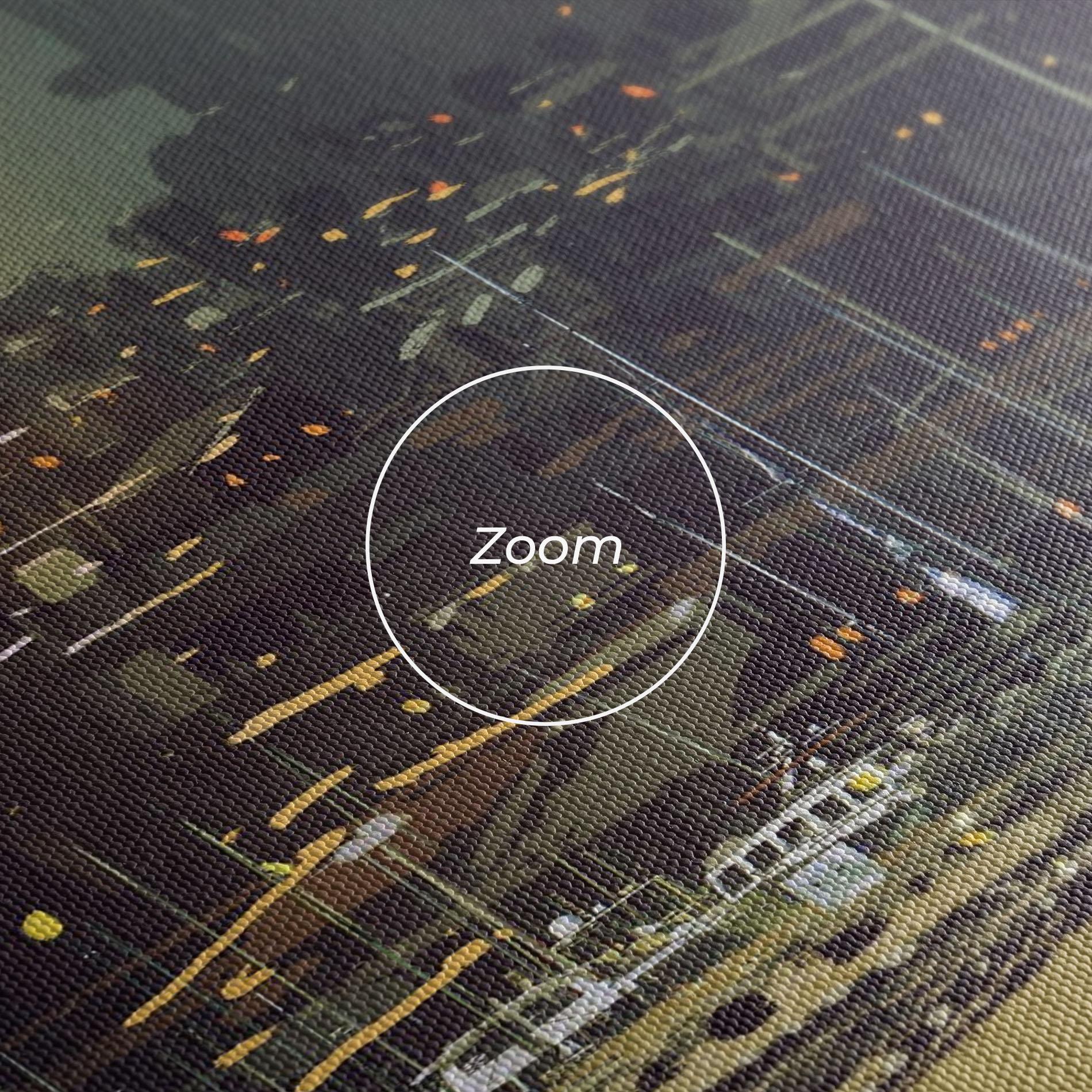 Leinwandbild City Port mockup 3