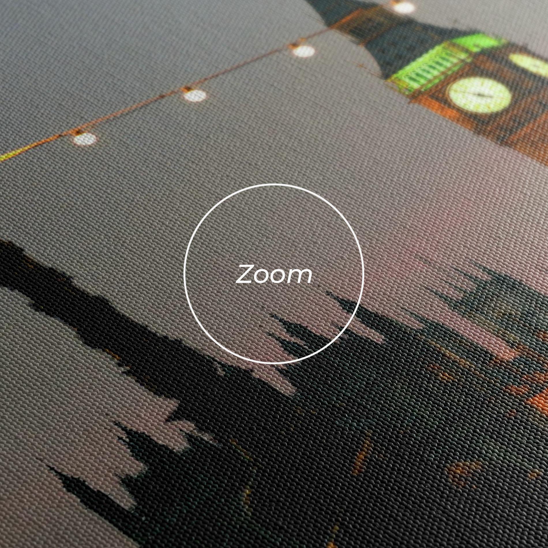 Leinwandbild Clock Lights mockup 3