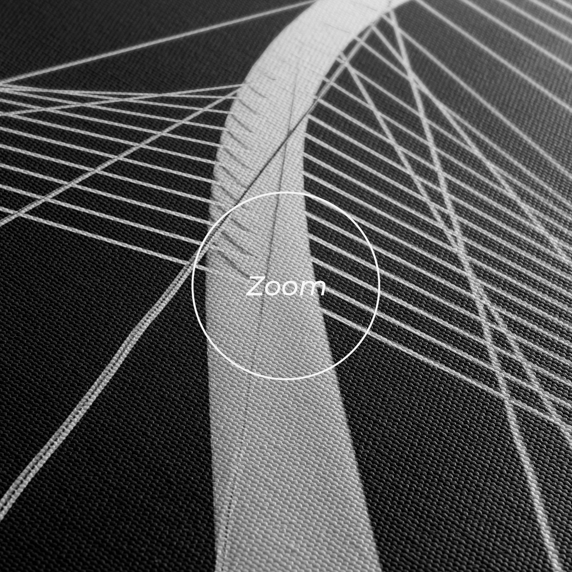 Leinwandbild White Glass Building mockup 3