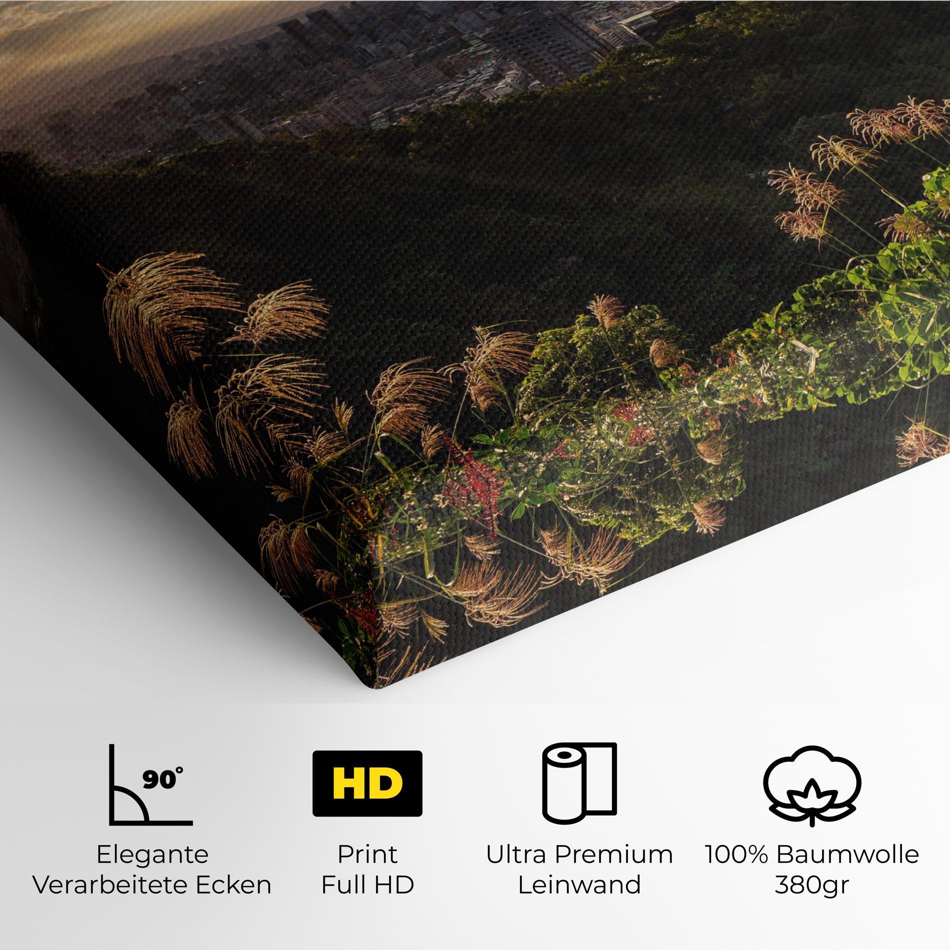 Leinwandbild Big Building Daylight mockup 4