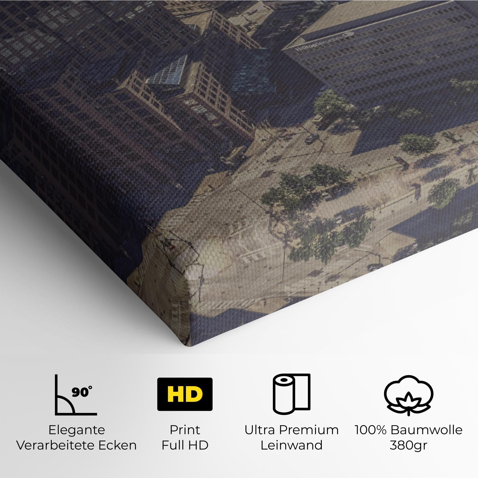 Cream Light Building mockup 4