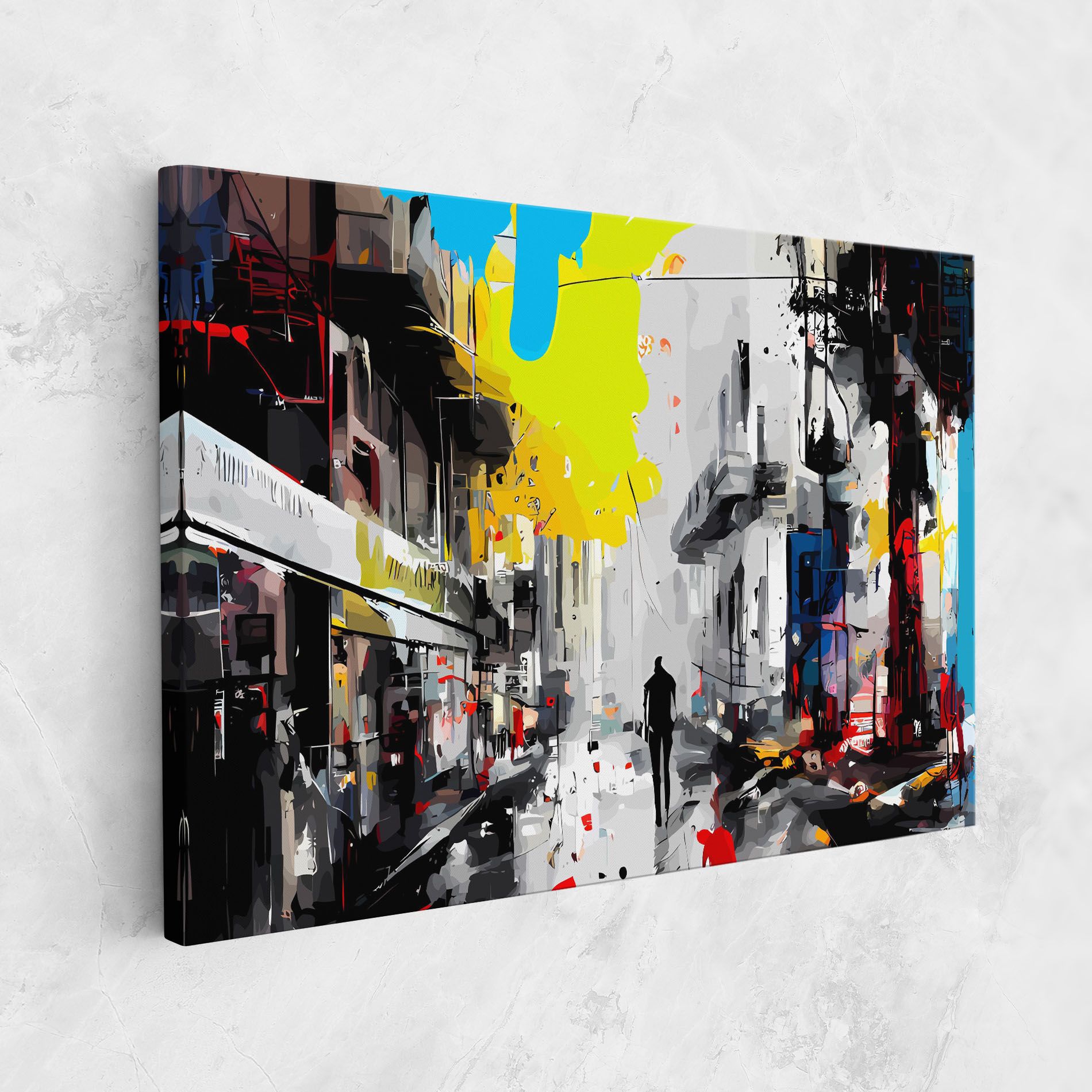 Grunge City Art mockup 1