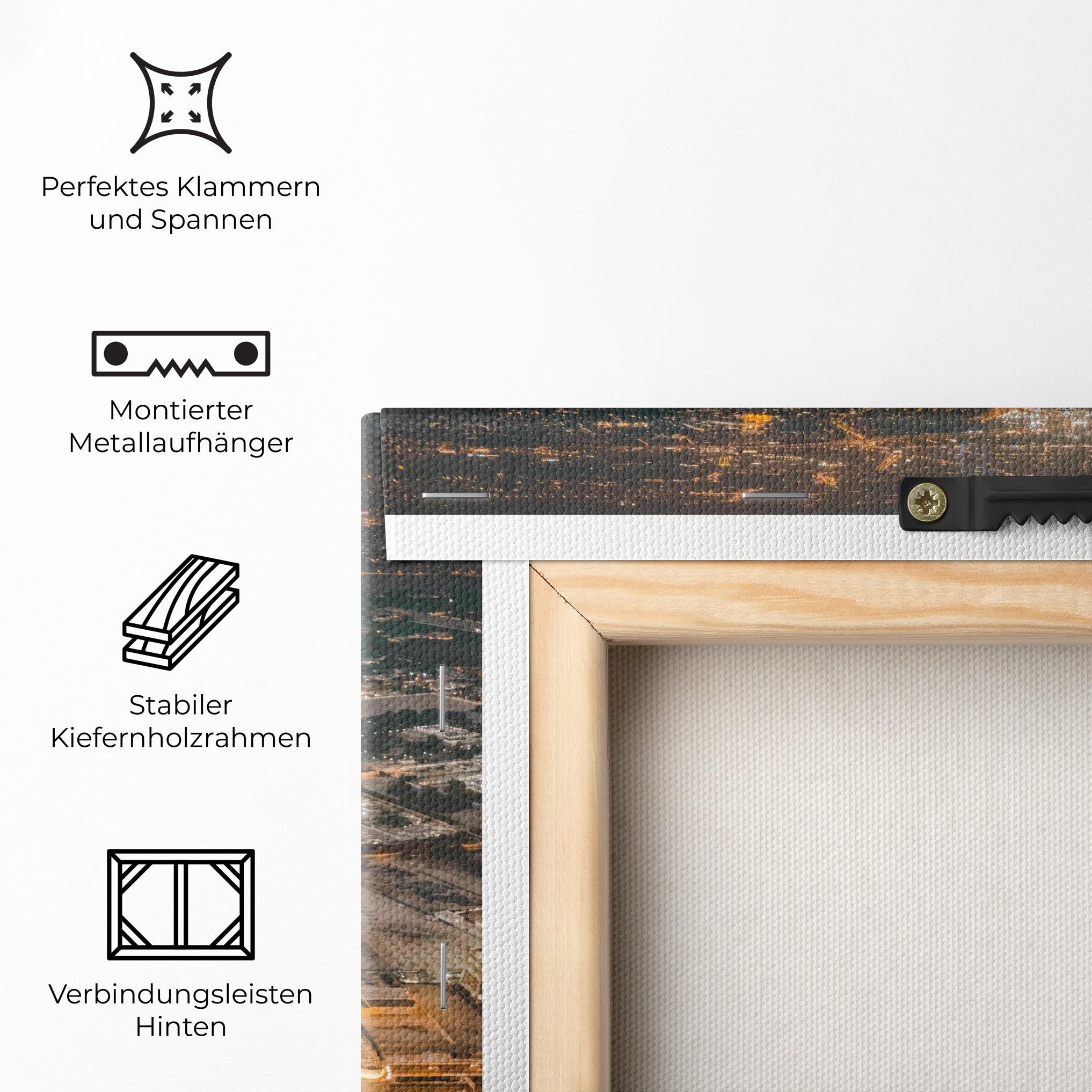 Leinwandbild Dubai Lights mockup 5