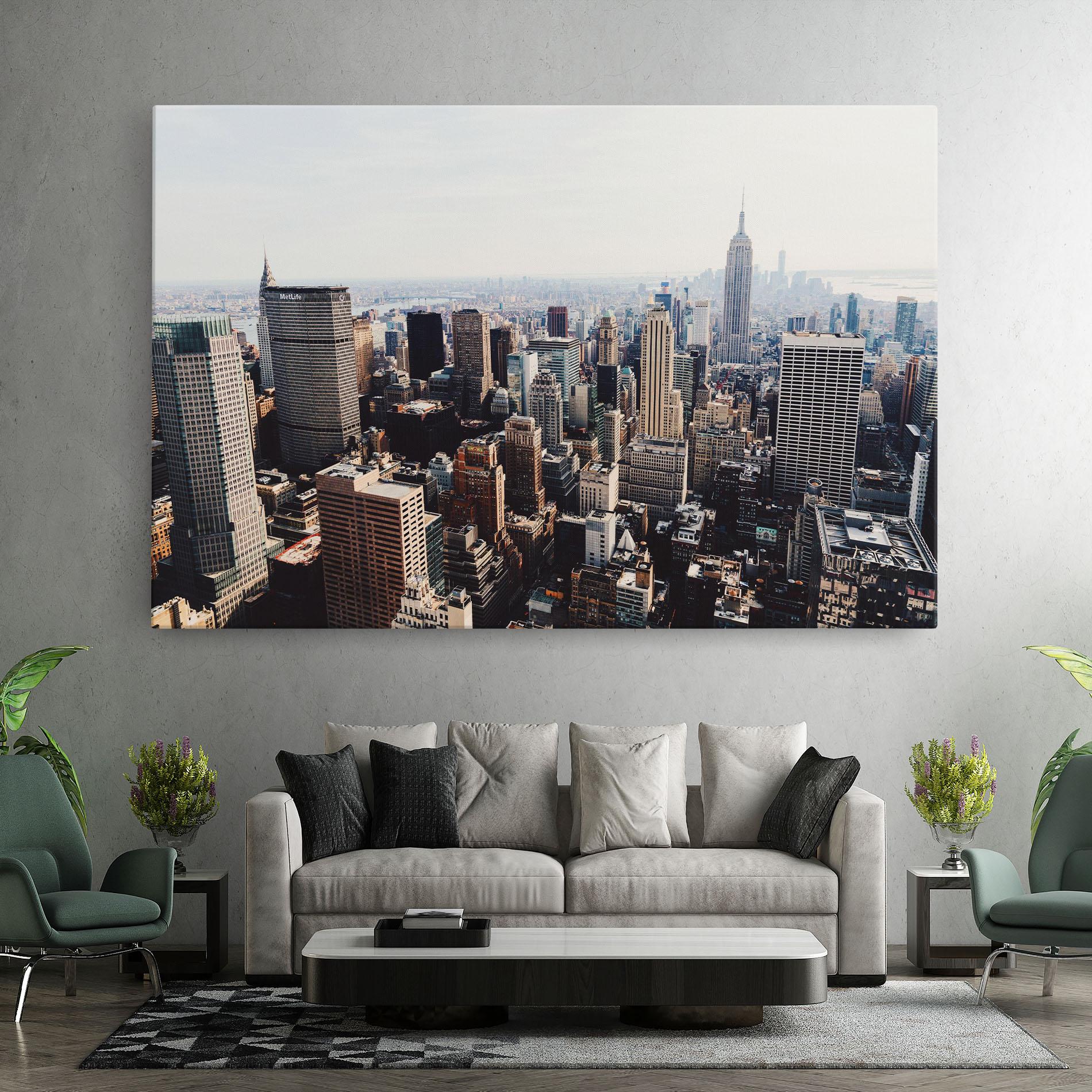 Leinwandbild Building Mix View mockup 7