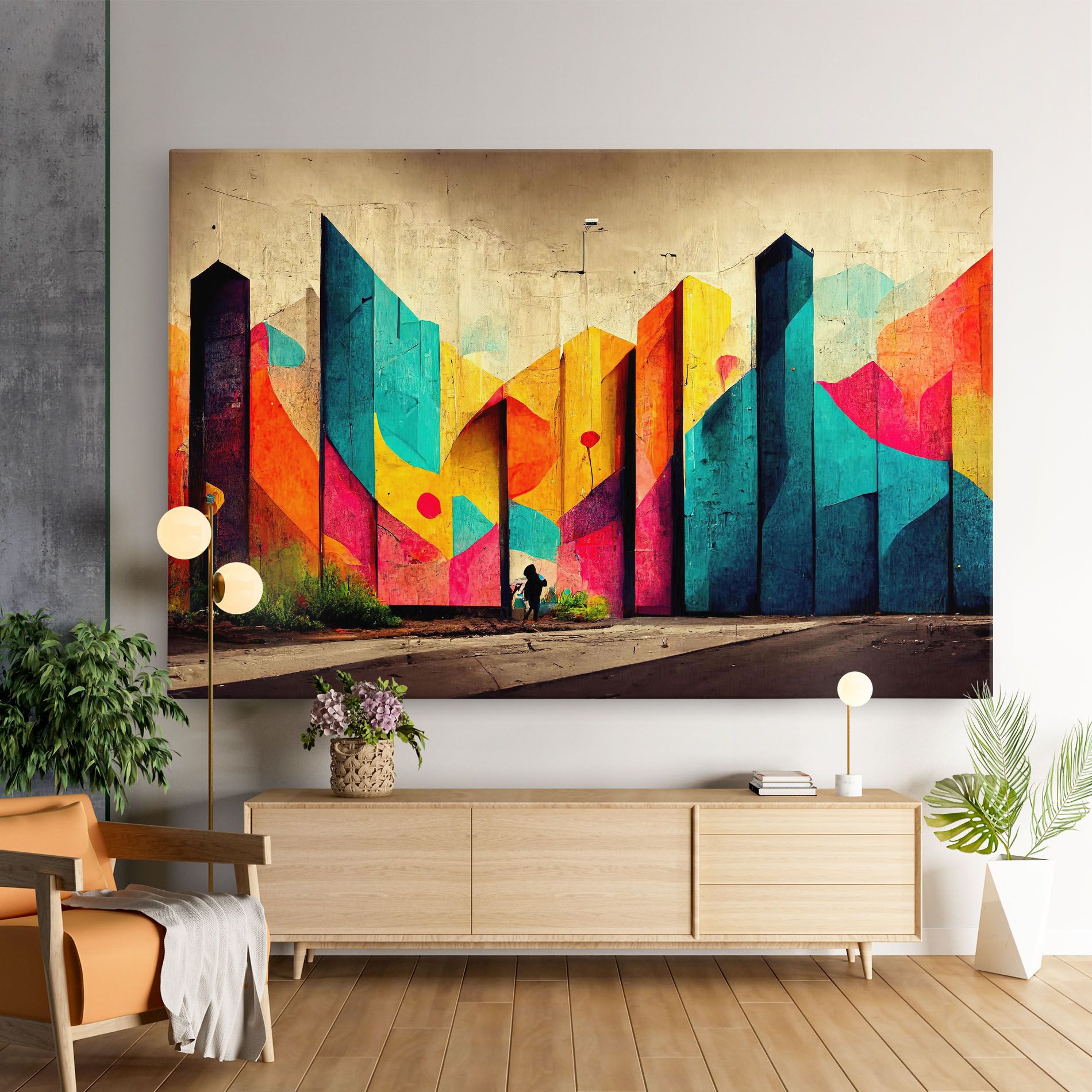 Abstract City Color mockup 9