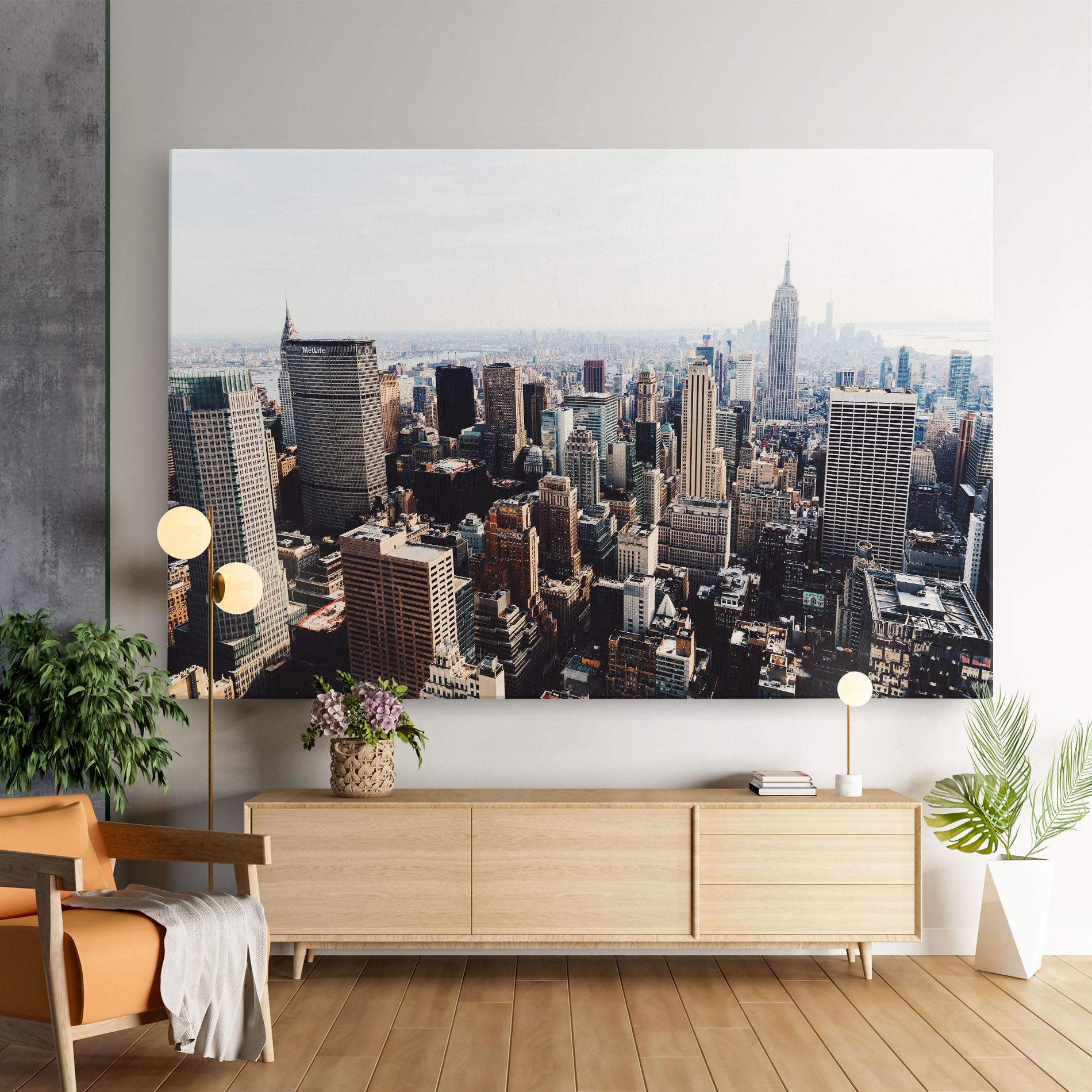 Leinwandbild Building Mix View mockup 9