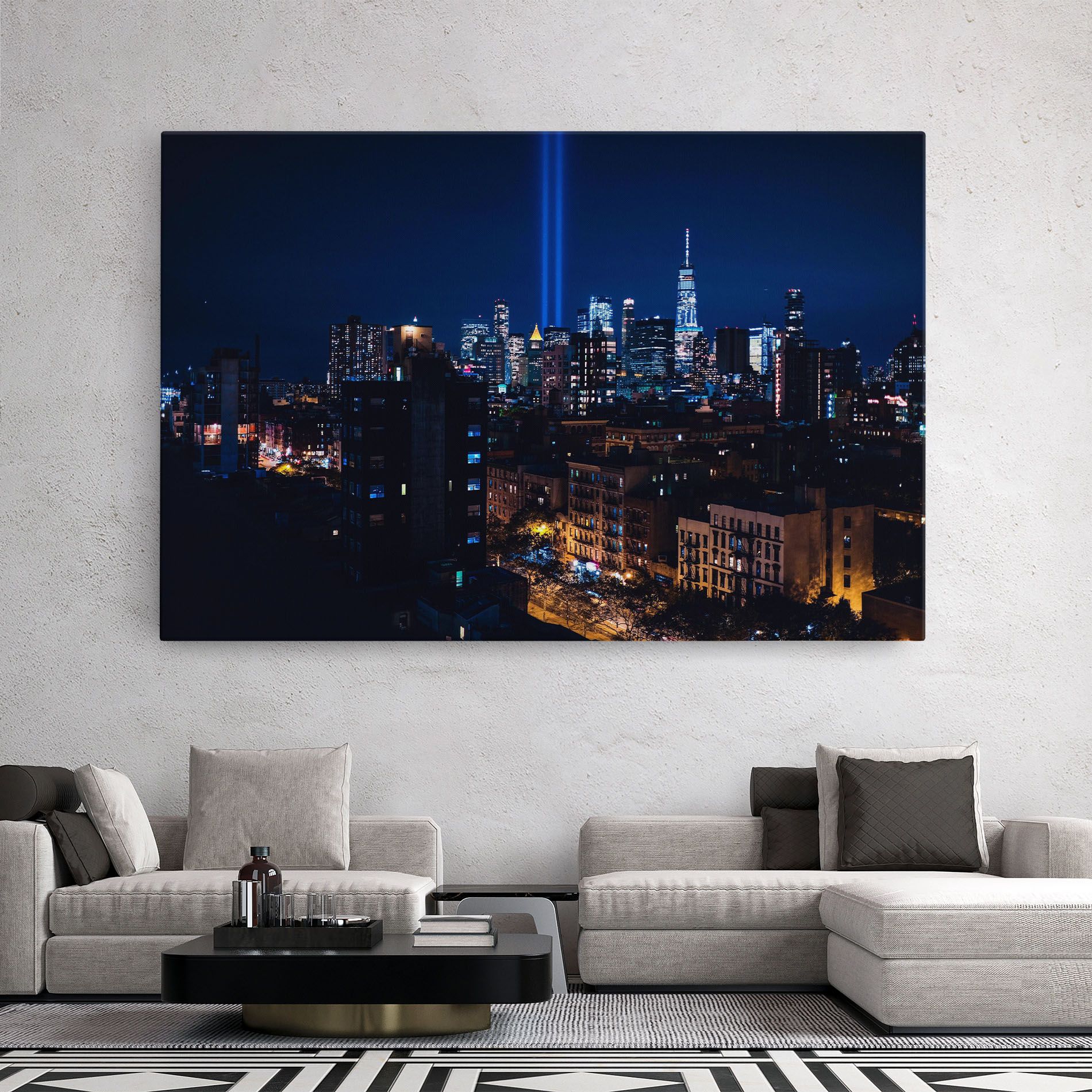 Blue Light City mockup 2