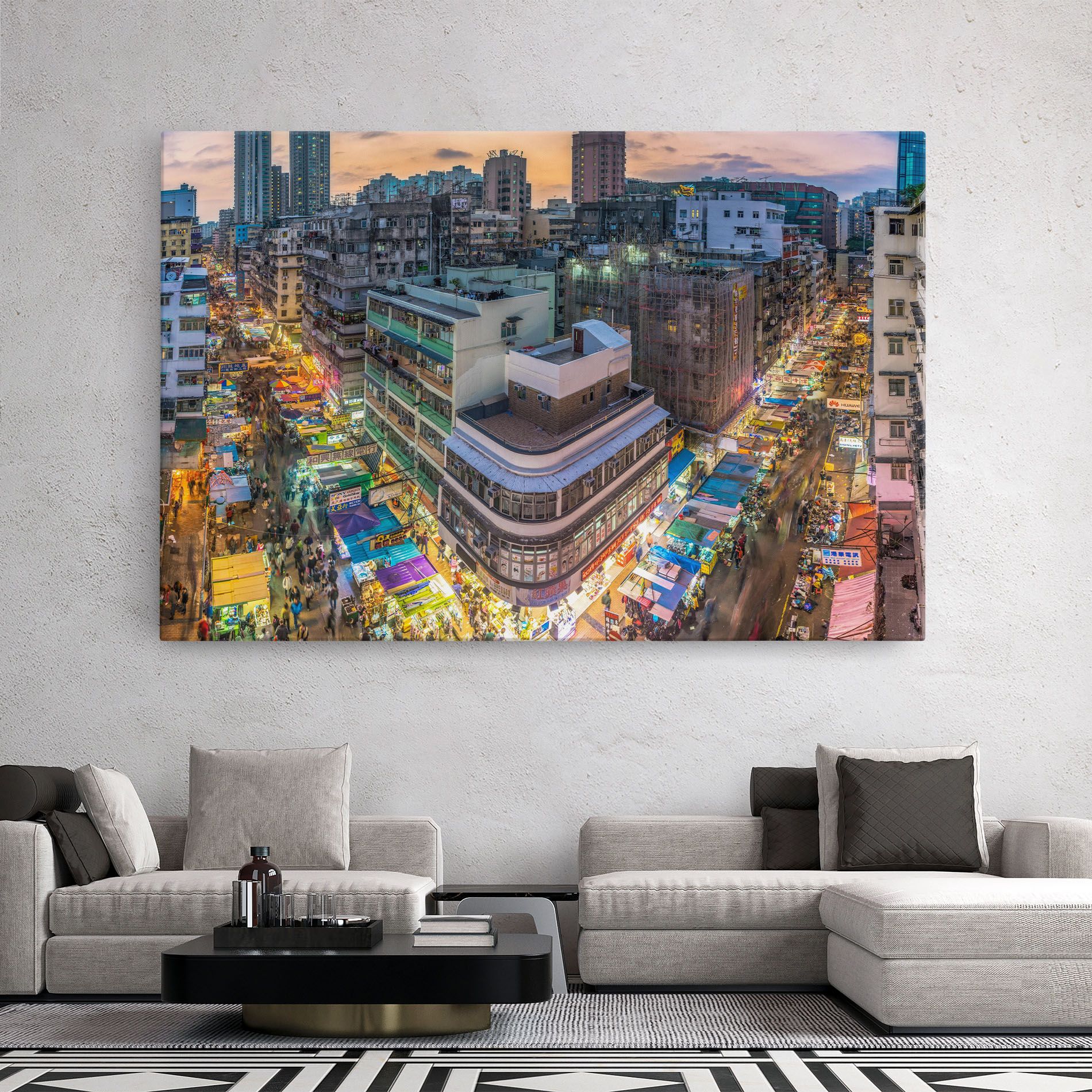 Colorful Building mockup 2