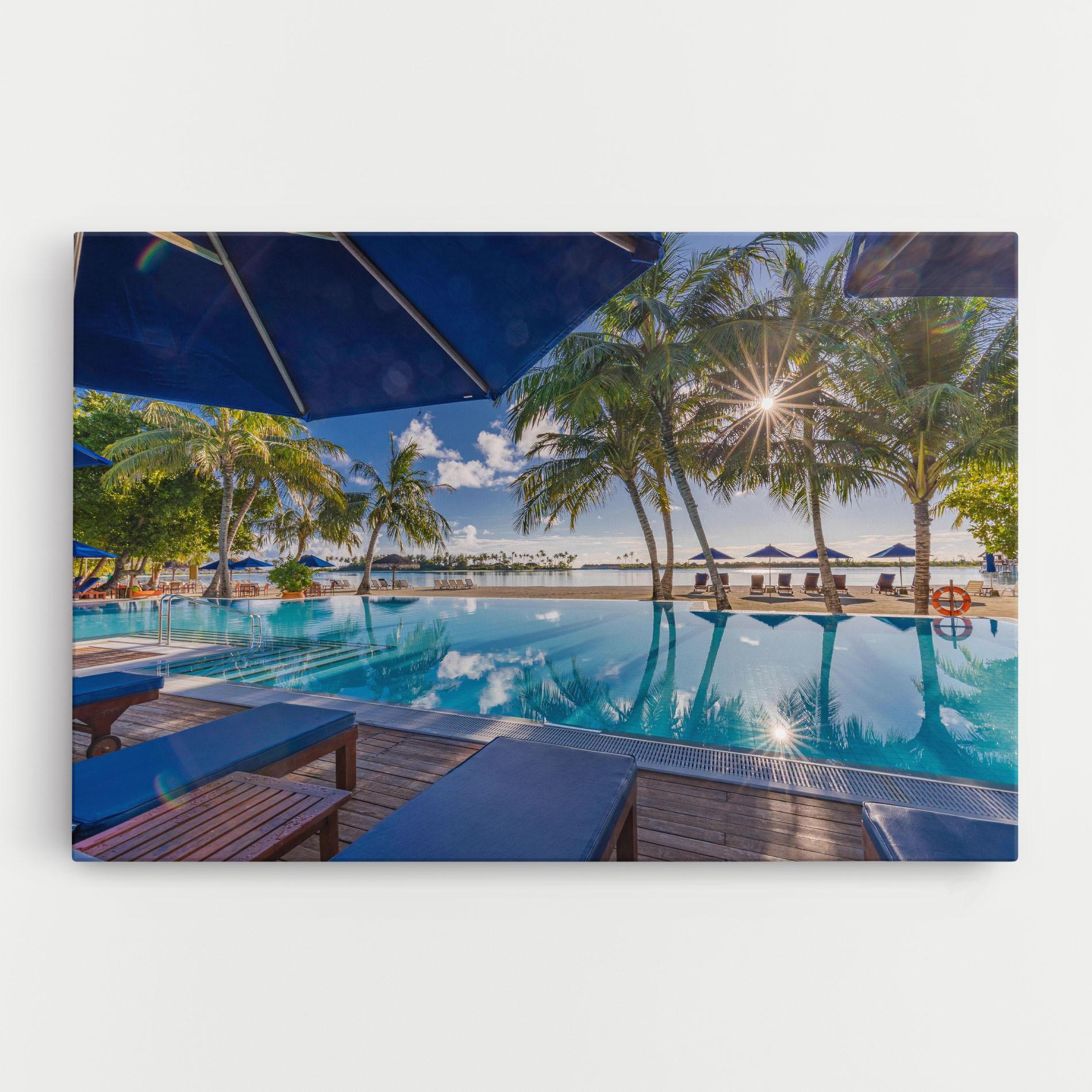 Leinwandbild Fantastic Summer Mood mockup 0