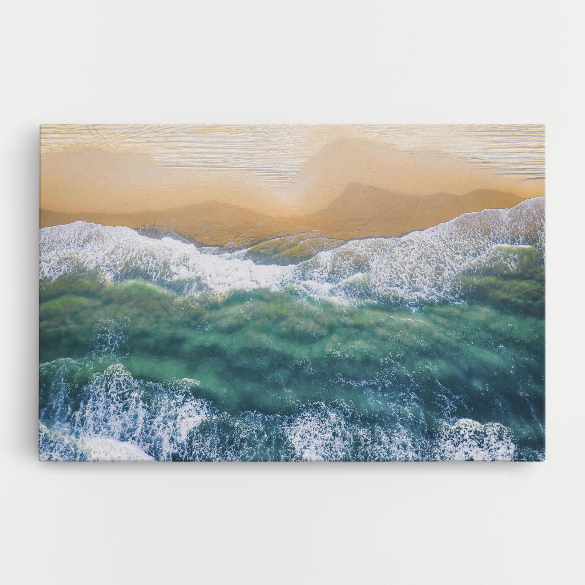 Leinwandbild Summer Wave mockup 0