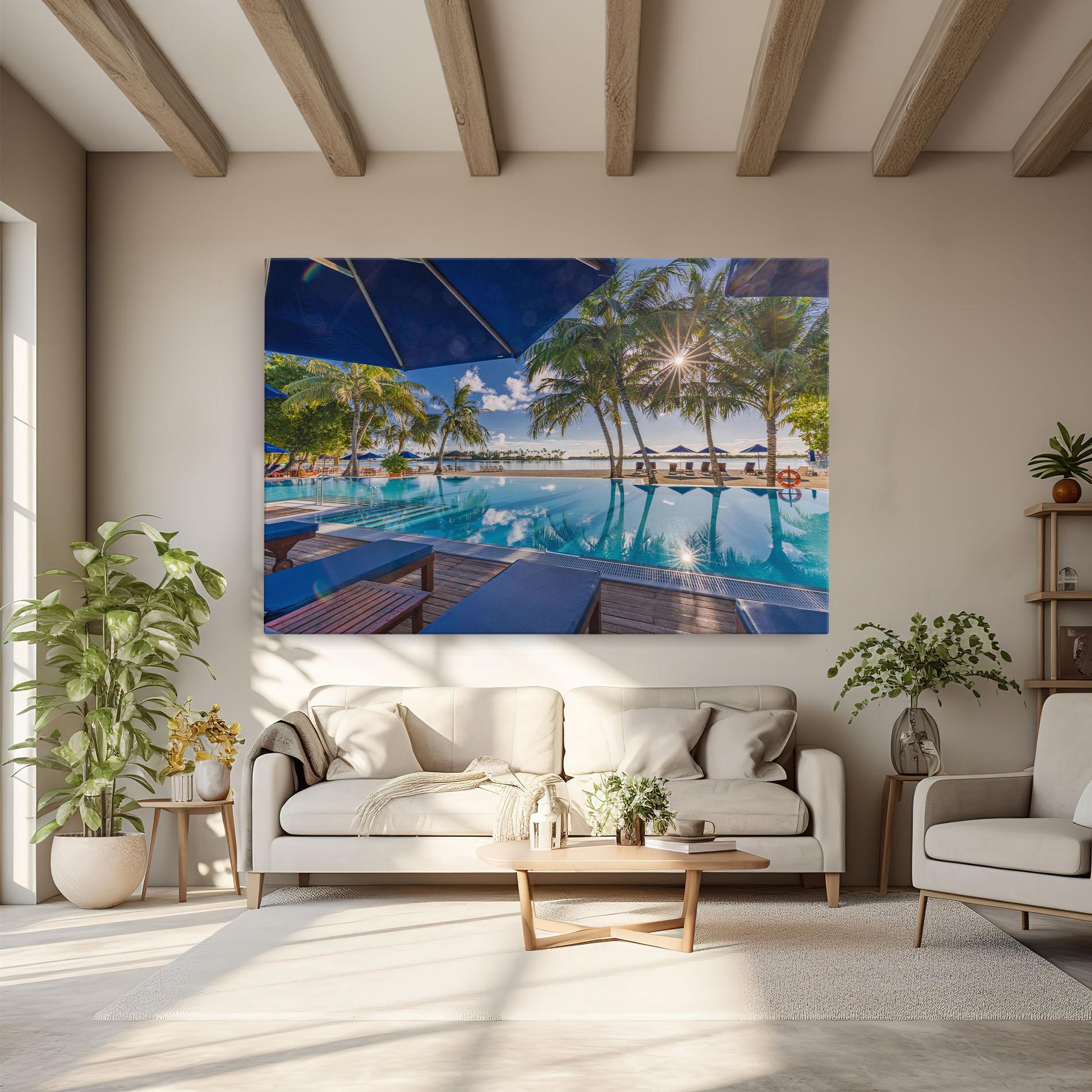 Leinwandbild Fantastic Summer Mood mockup 6