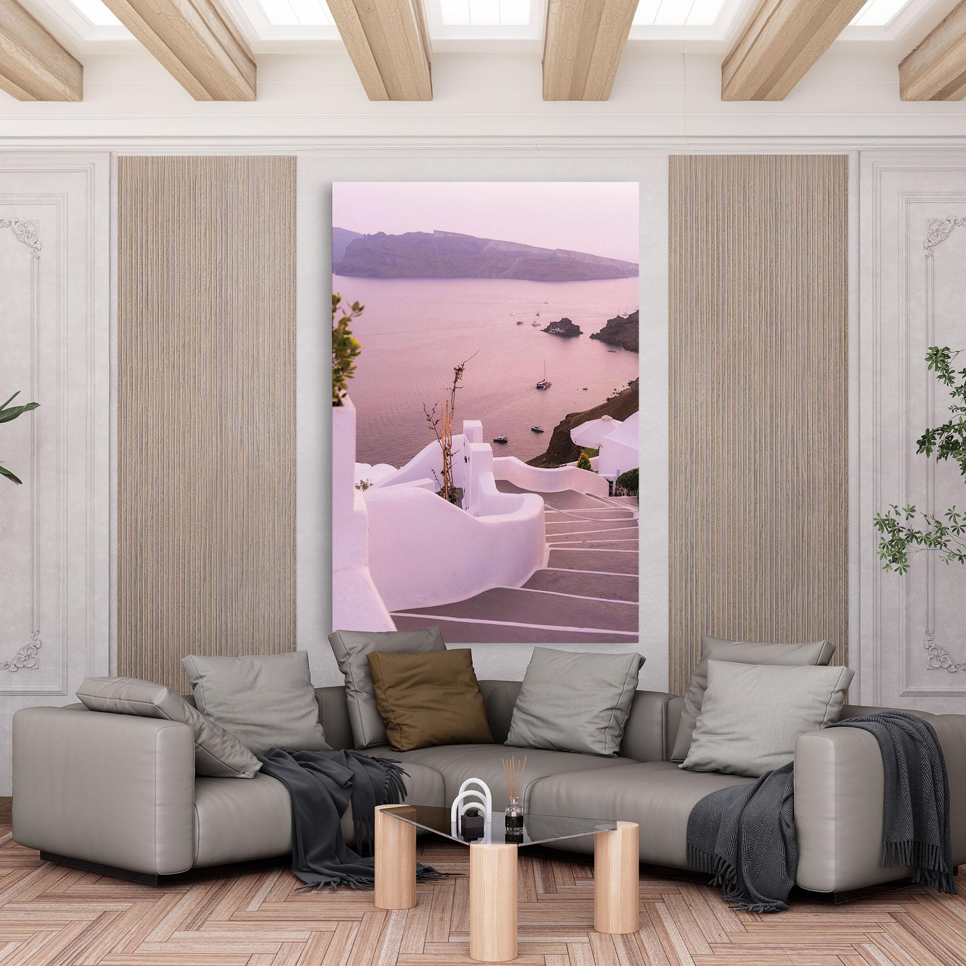 Leinwandbild Grece Strairs mockup 6