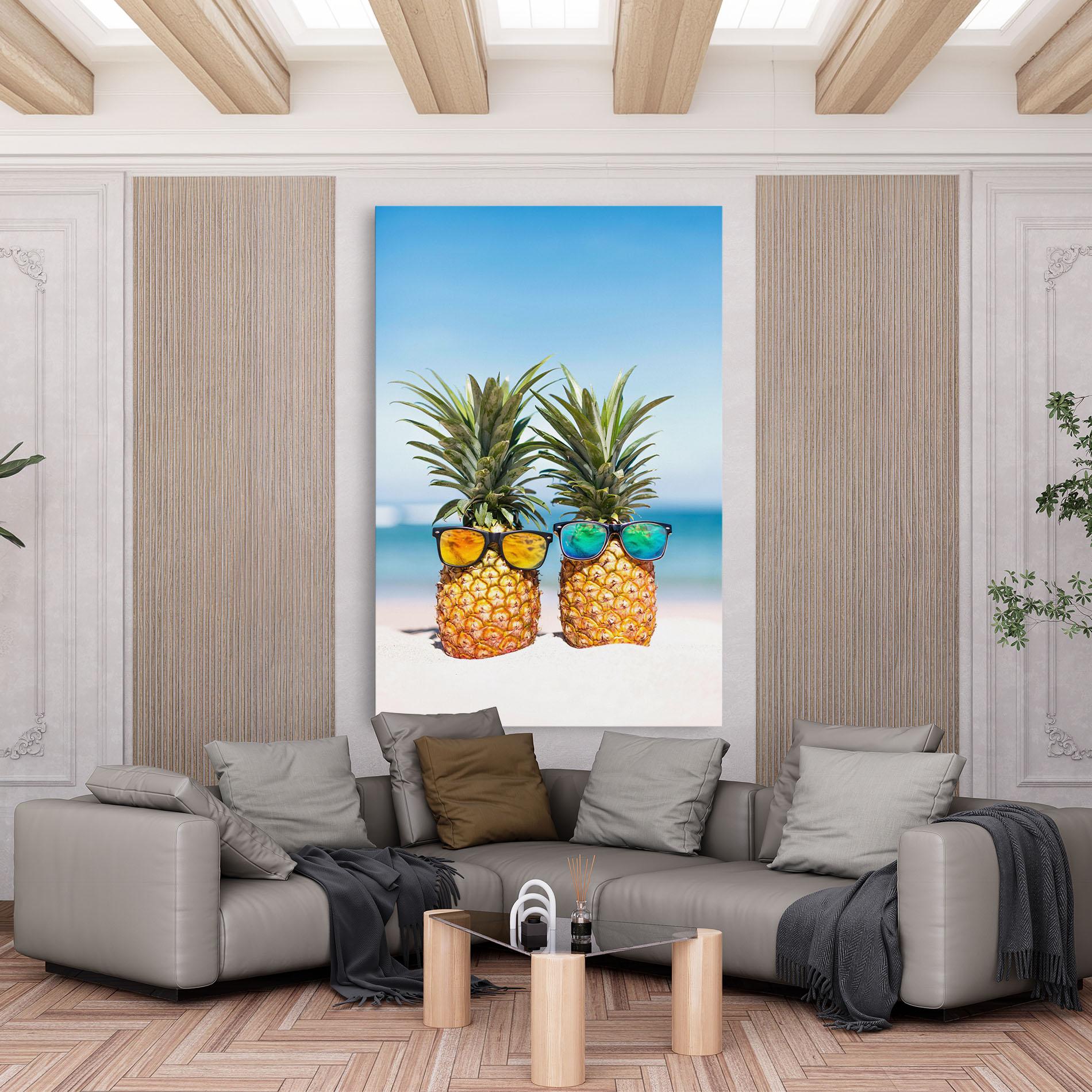 Leinwandbild Trendy Sunglasses mockup 6