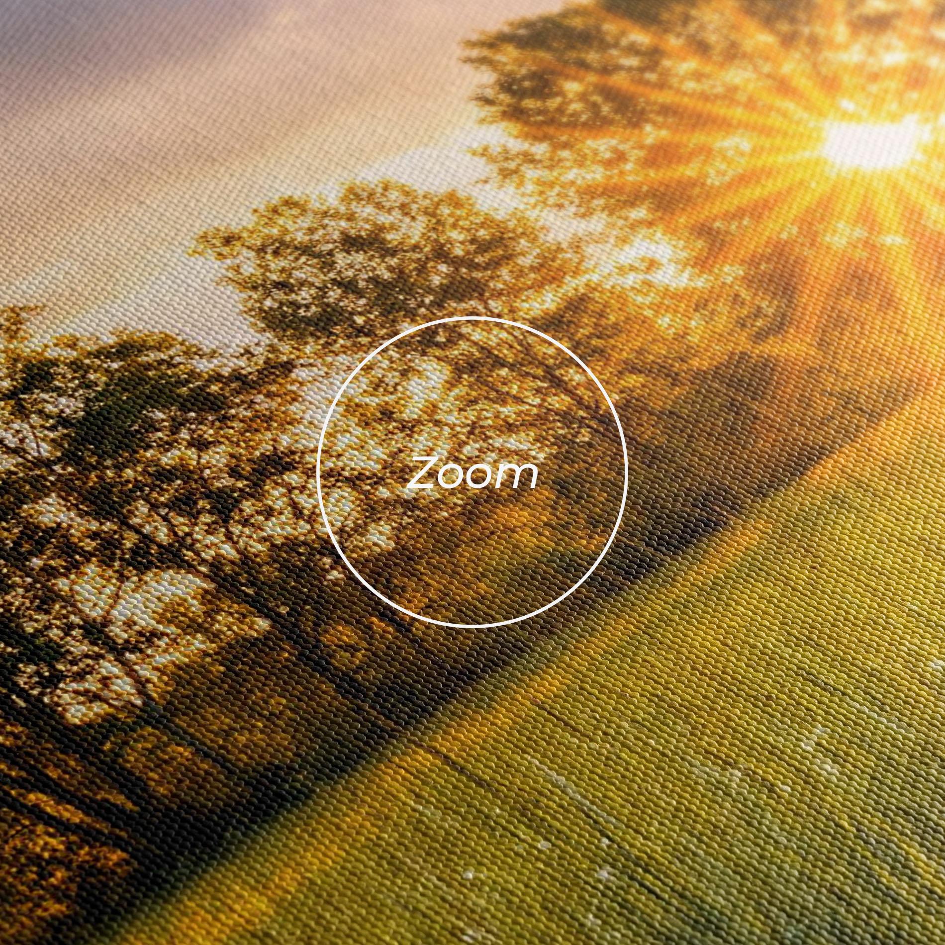 Leinwandbild Blossoming Meadow mockup 3