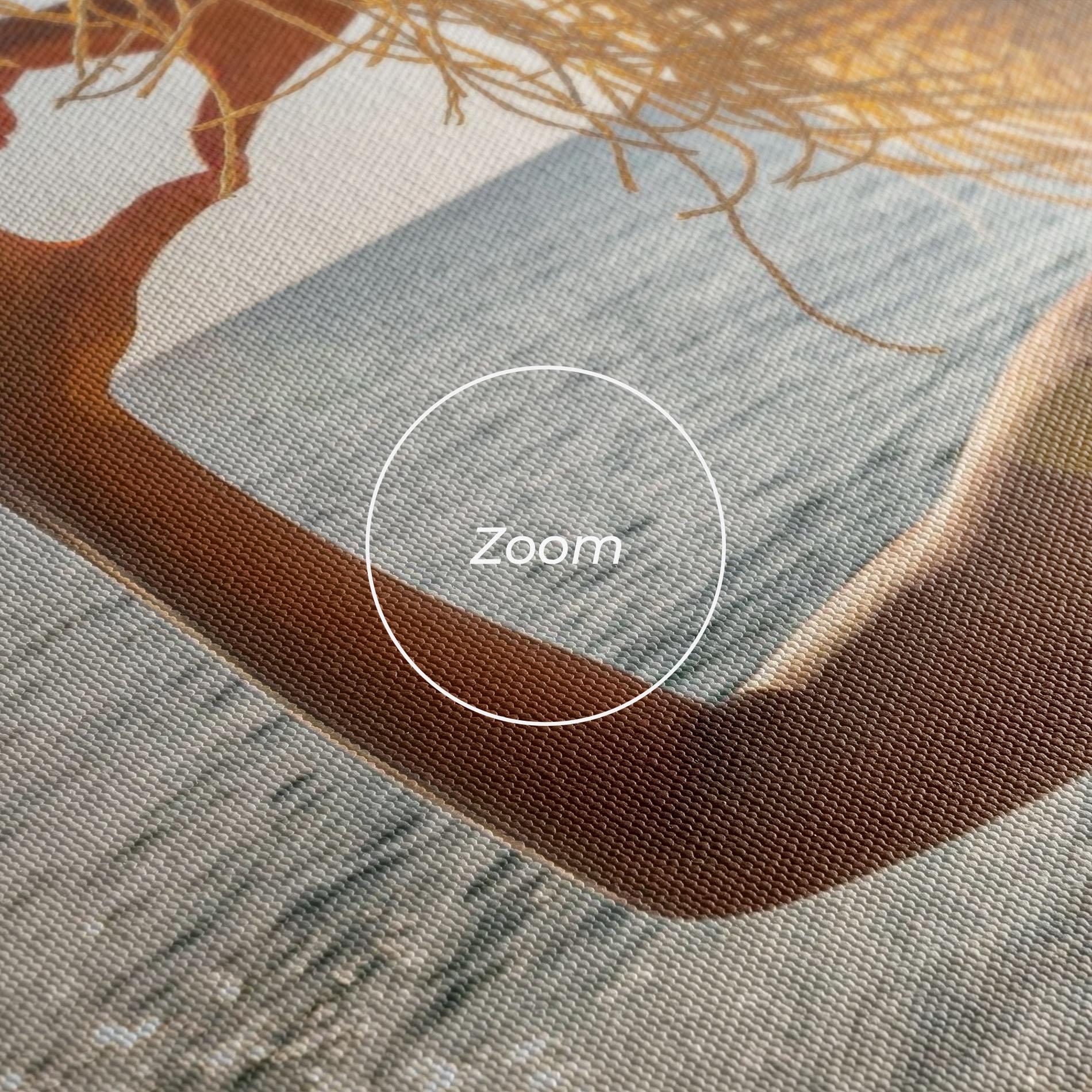 Leinwandbild Heart Symbol mockup 3