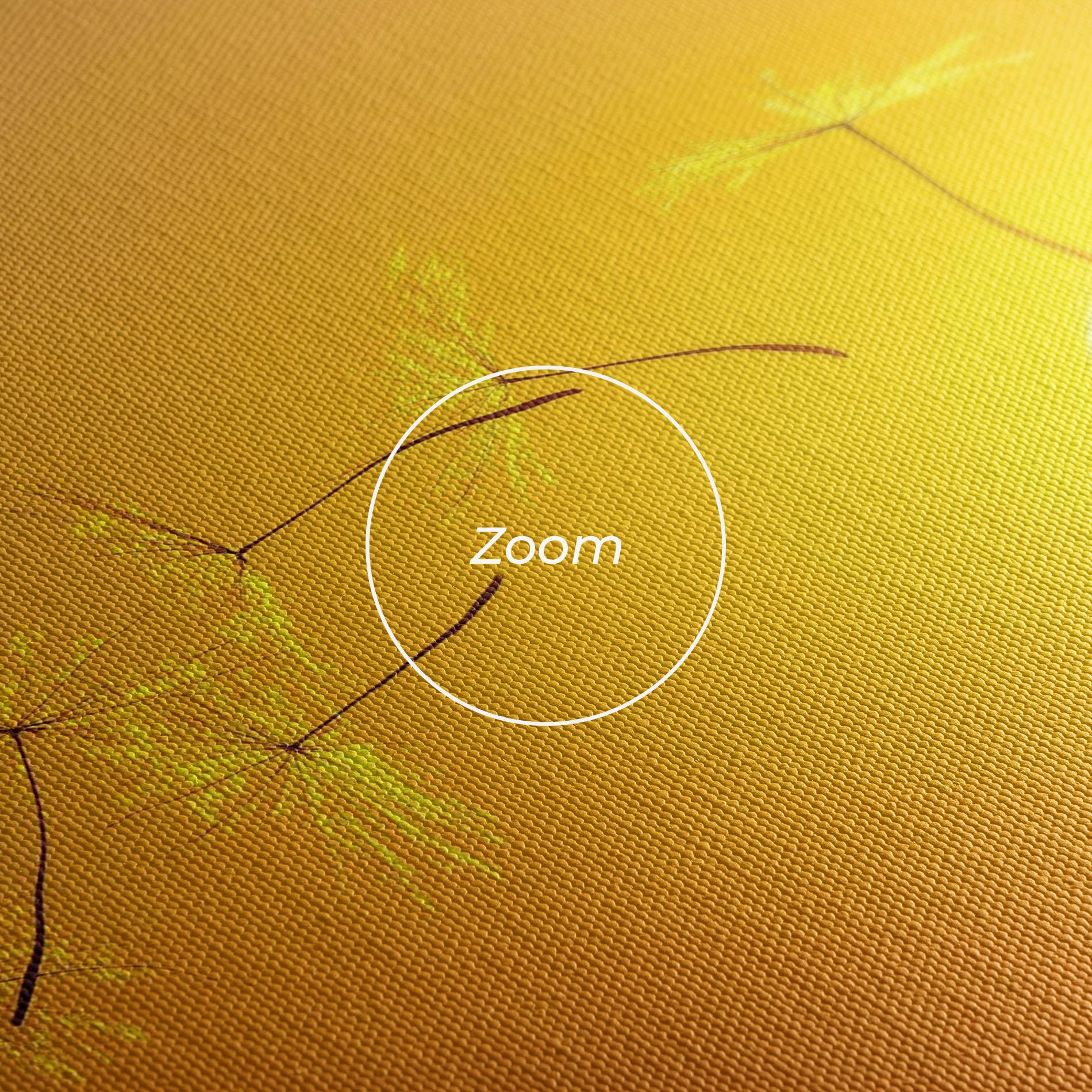 Leinwandbild Summer Dandelion mockup 3