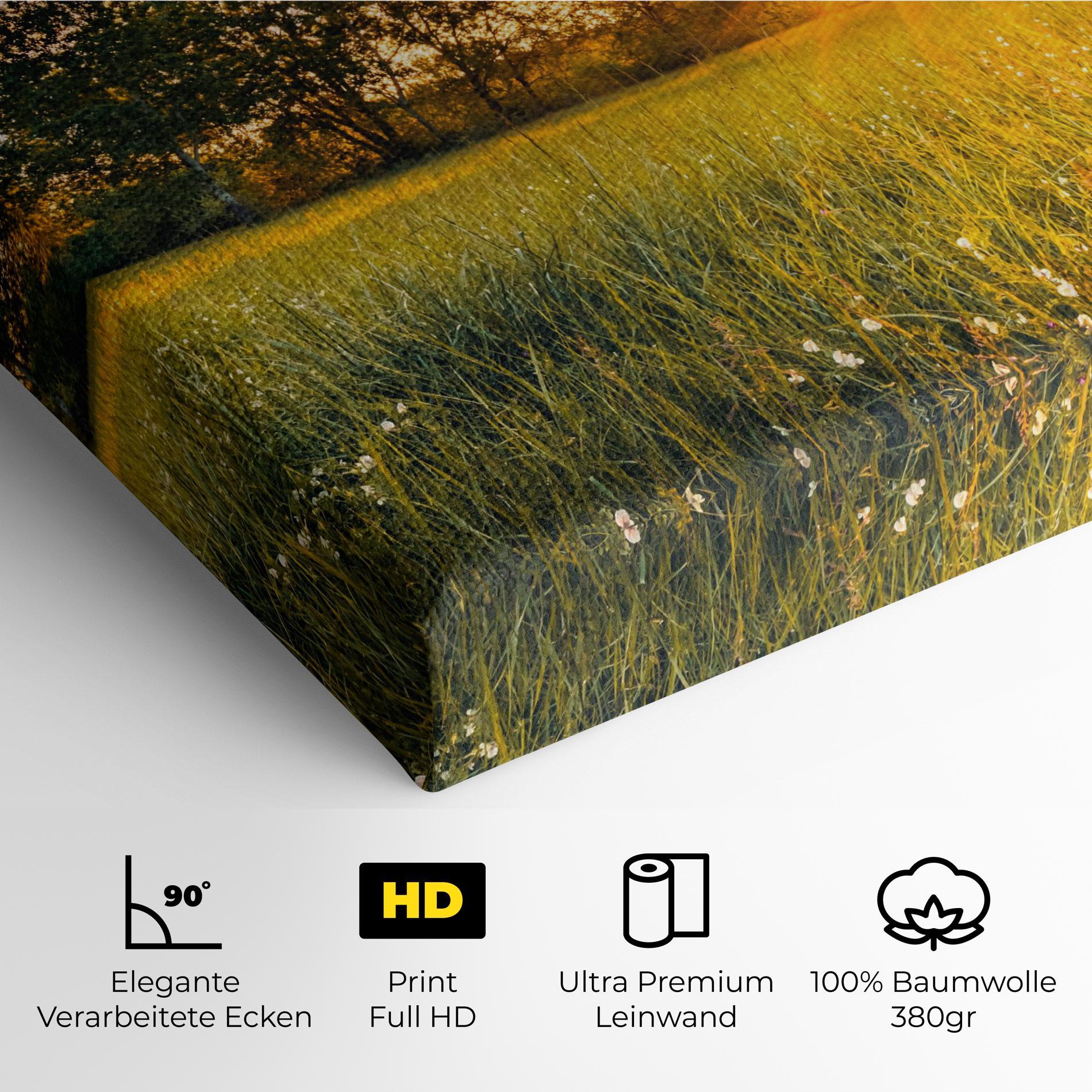 Leinwandbild Blossoming Meadow mockup 4