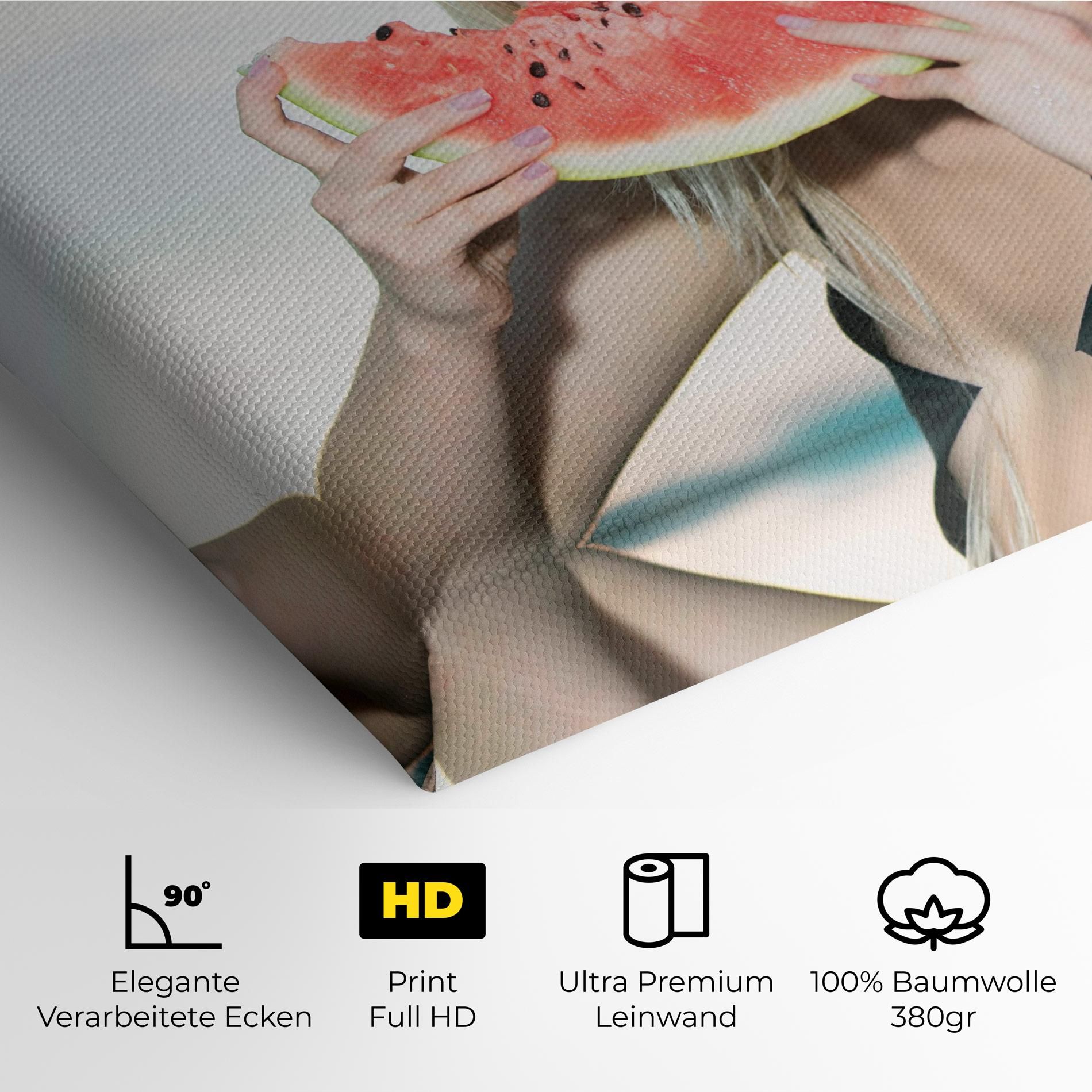 Eating Watermelon mockup 4