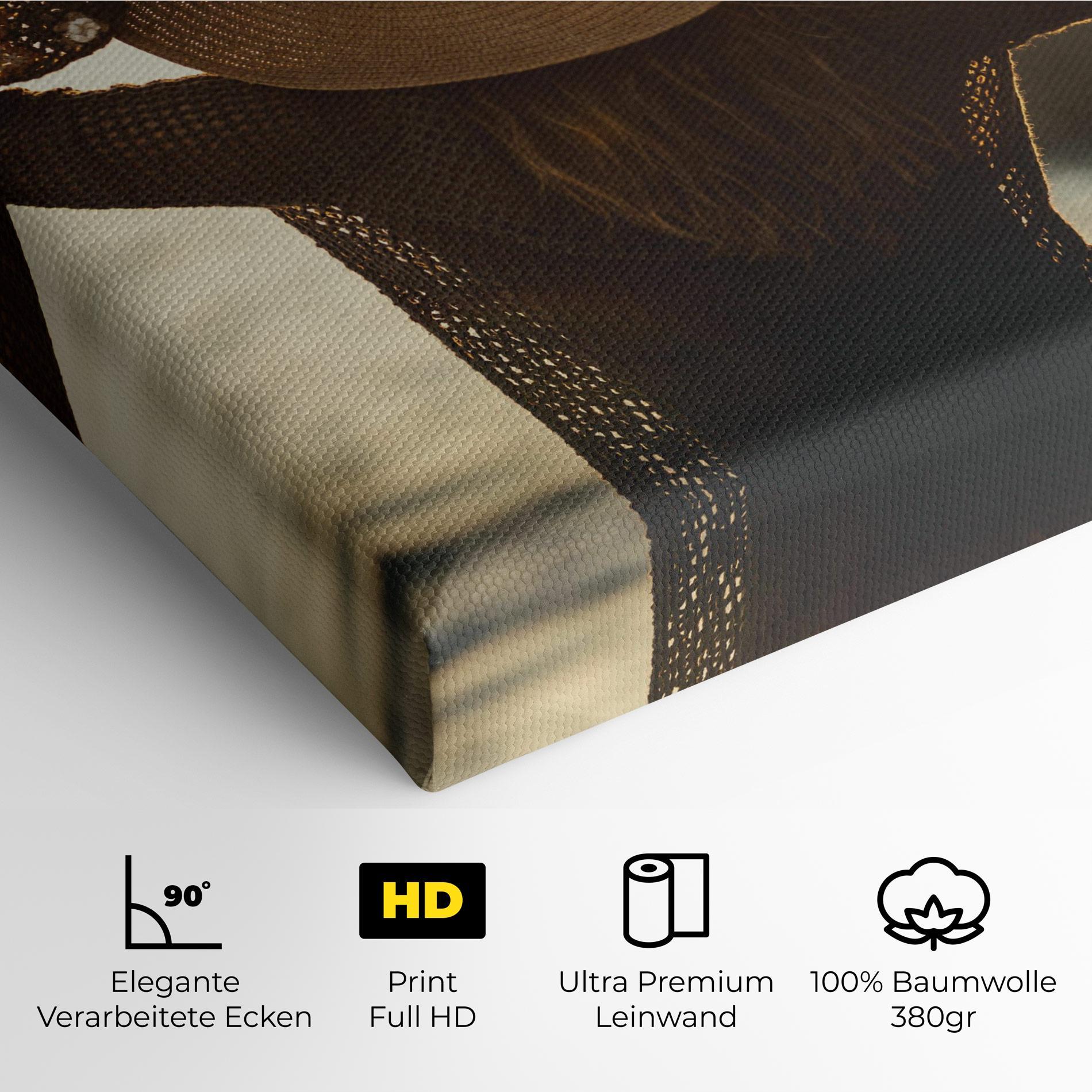 Leinwandbild Enjoying Sunset mockup 4