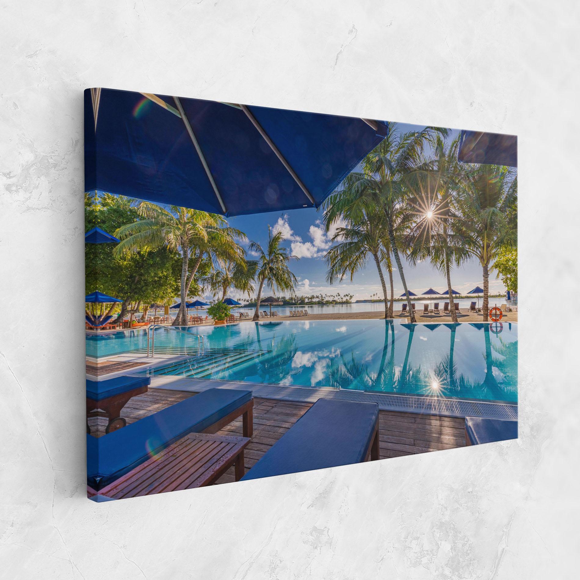 Leinwandbild Fantastic Summer Mood mockup 1