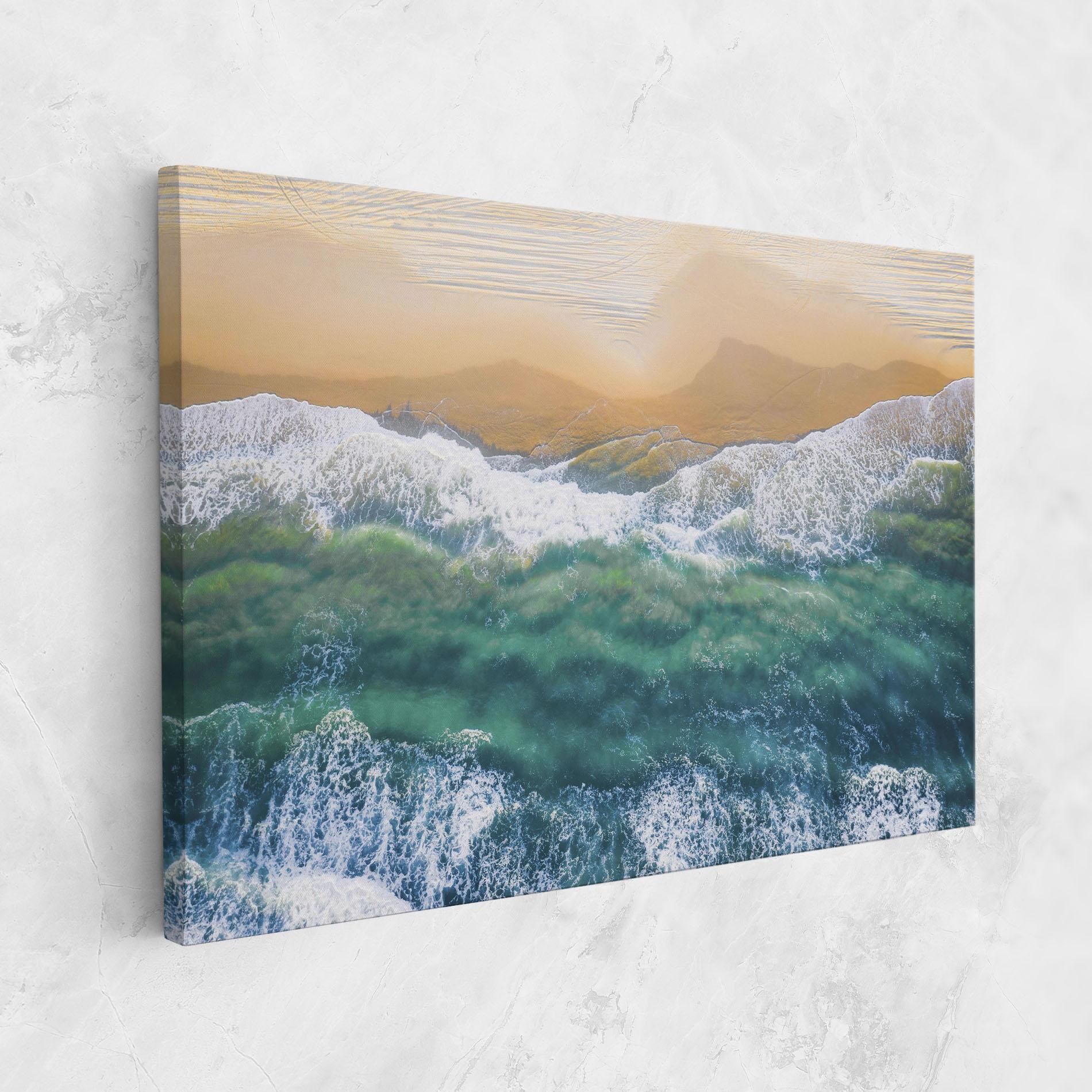 Leinwandbild Summer Wave mockup 1