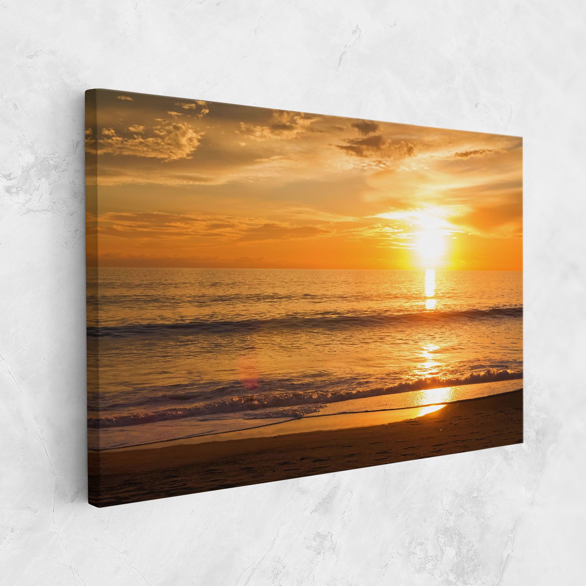 Sunset Ocean Coast mockup 1